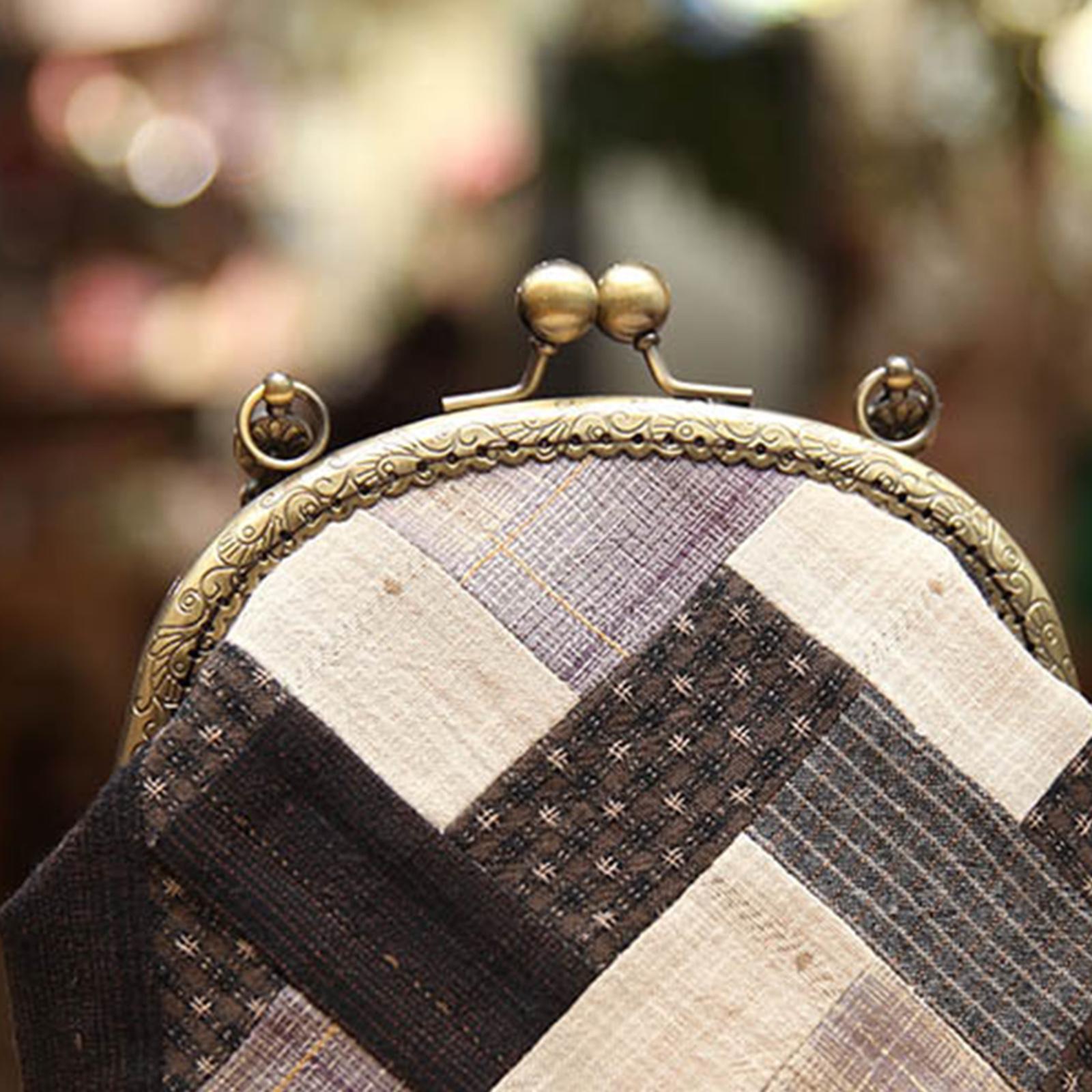 Handbag Material Kit Embroidery Set Artware Handmade Decoration Present Black