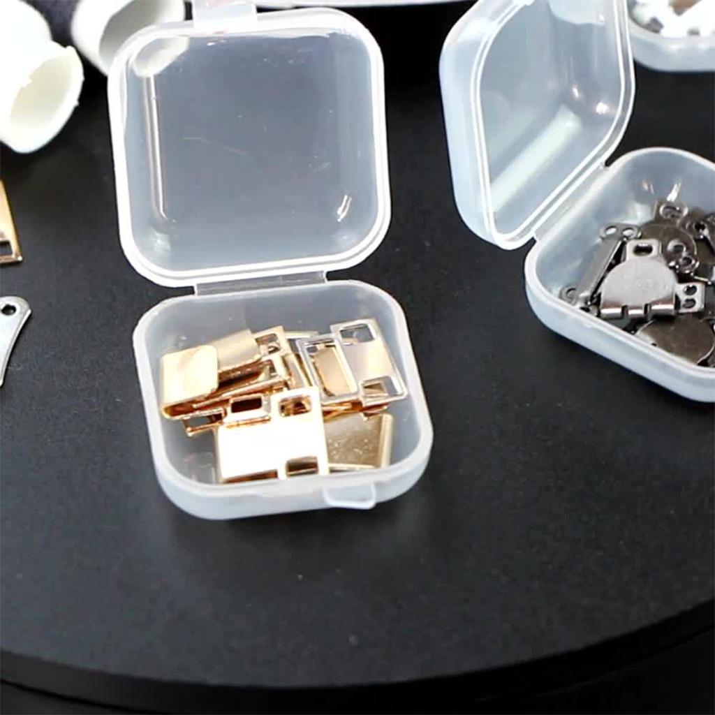 5 Pair Trouser Hooks Clothes Trousers Pants Fasteners Style 4 Grey Round