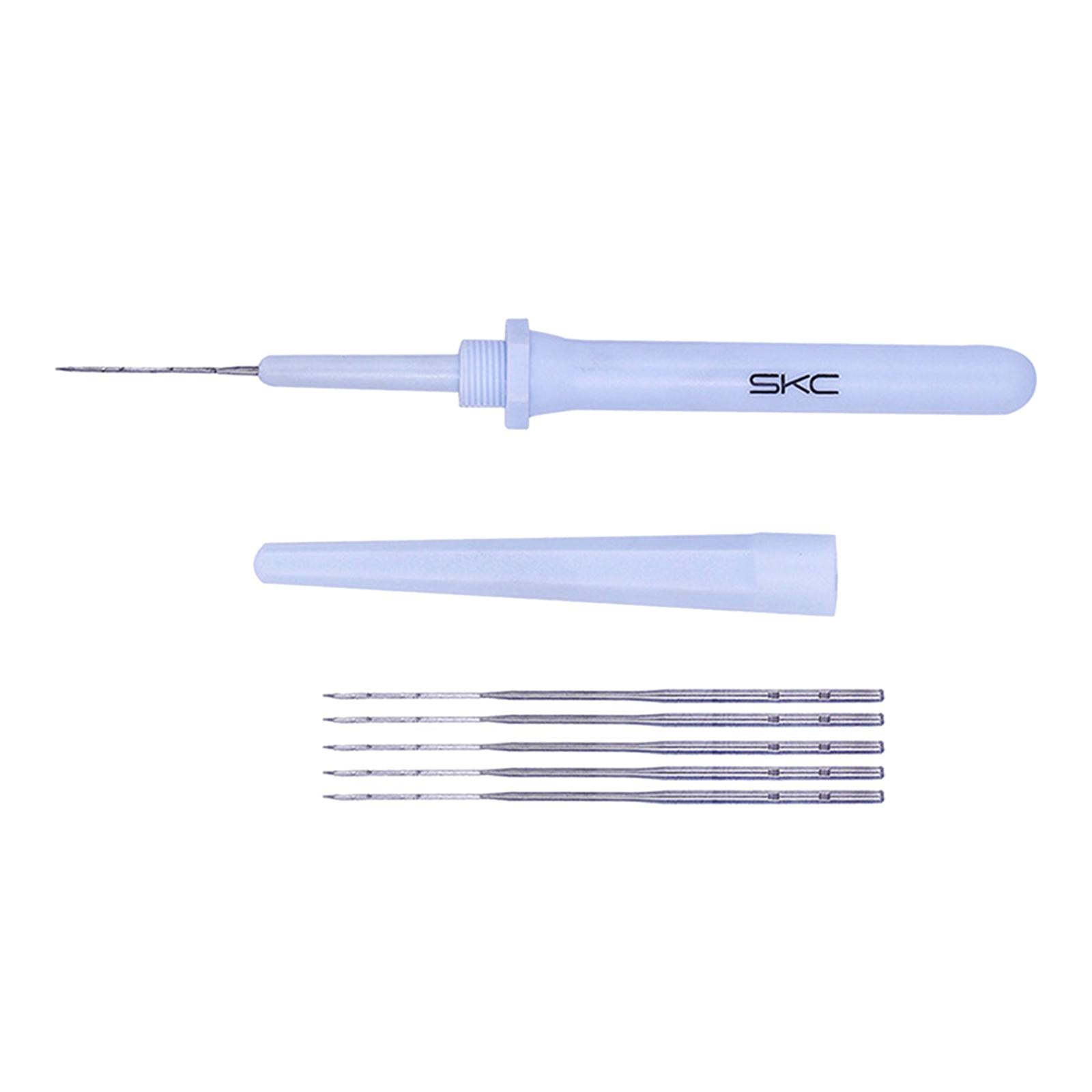 Felting Needle Handle Needles Mixed Sizes Felt Tool Supplies Five needles