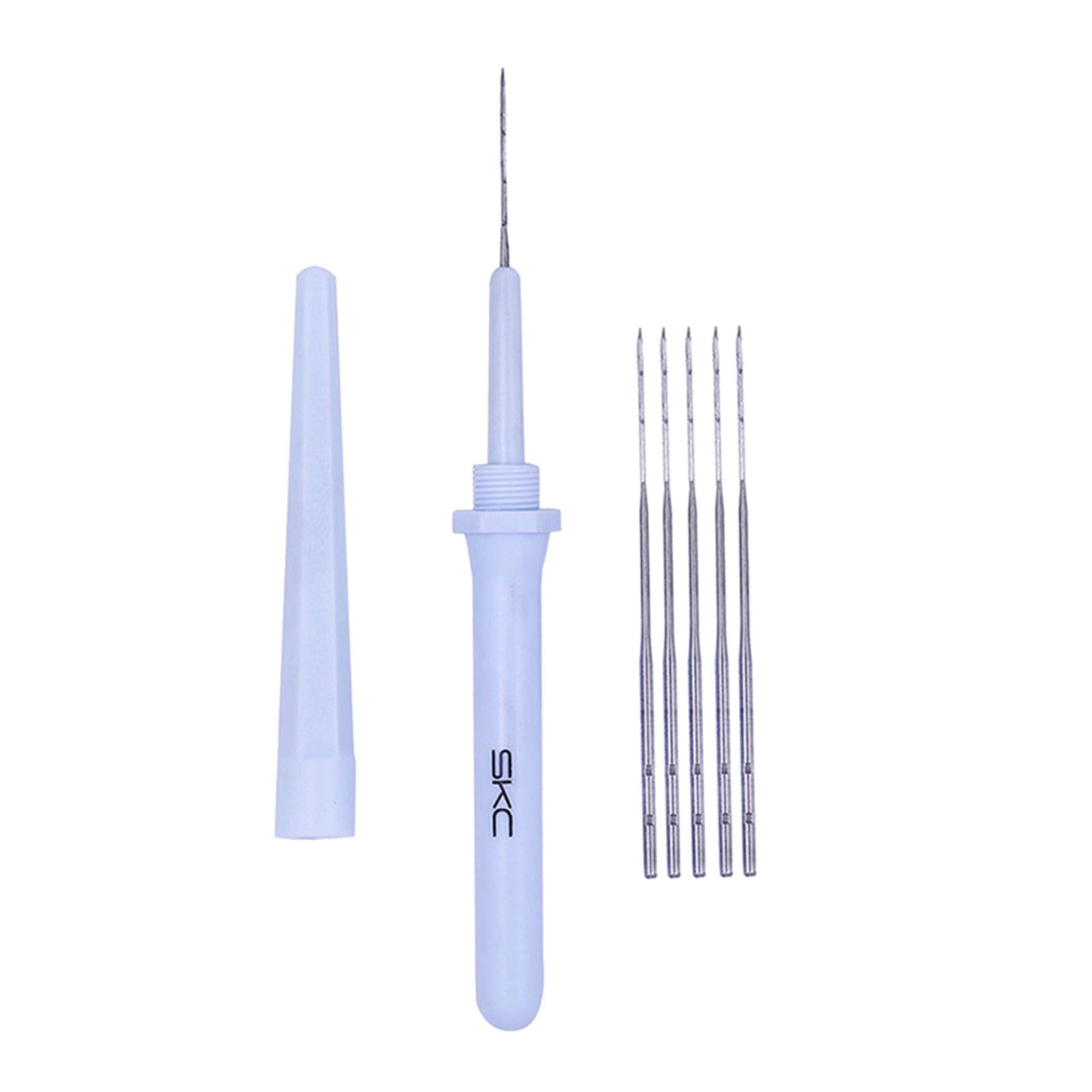 Felting Needle Handle Needles Mixed Sizes Felt Tool Supplies Five needles