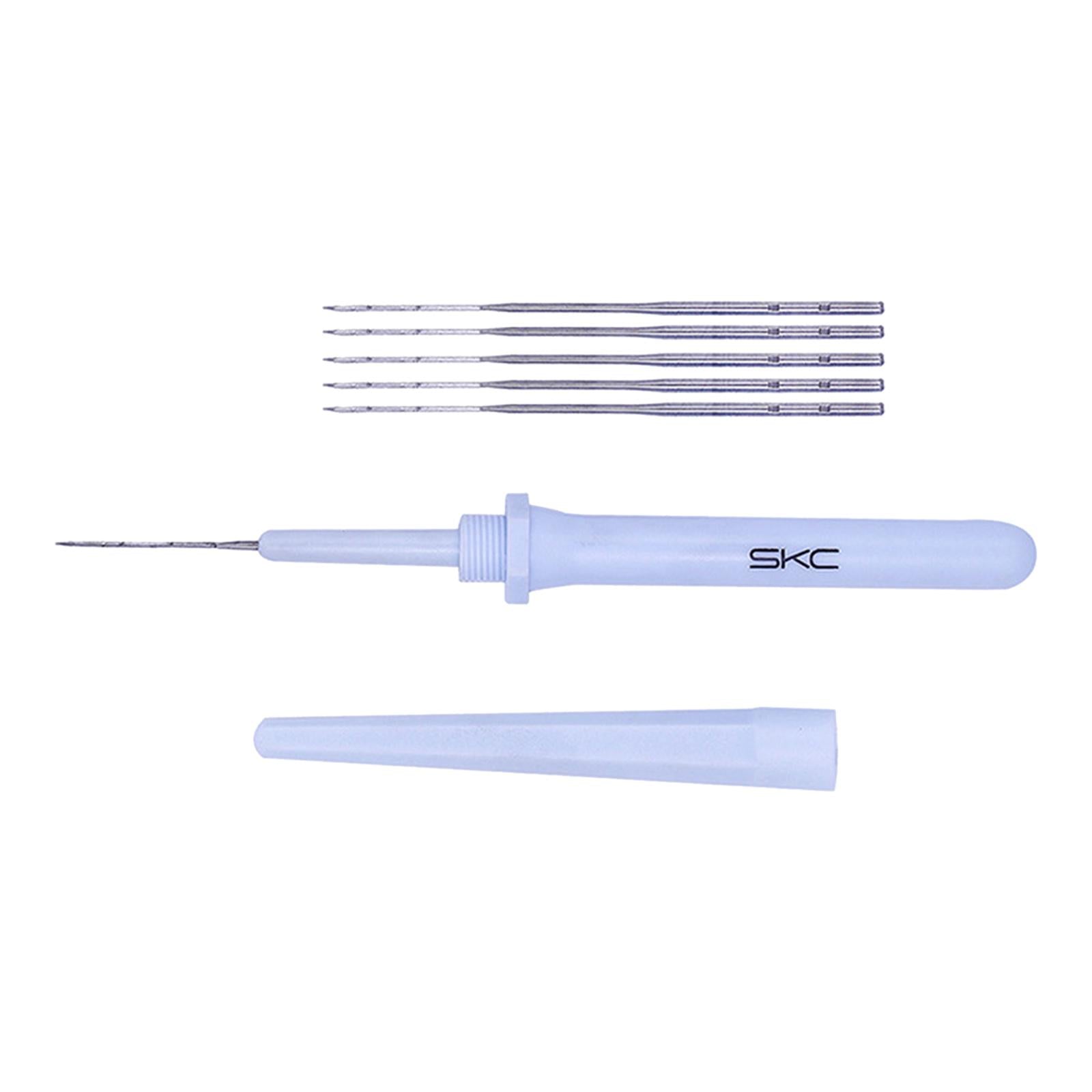 Felting Needle Handle Needles Mixed Sizes Felt Tool Supplies Five needles