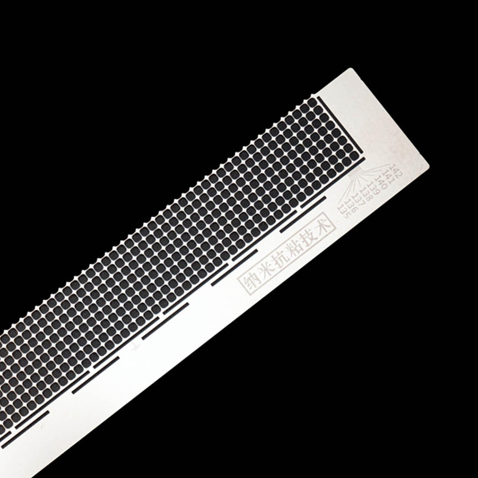 Stainless Steel Diamond Painting Ruler Dot Drill Tool Blank Grids 20x3.8cm