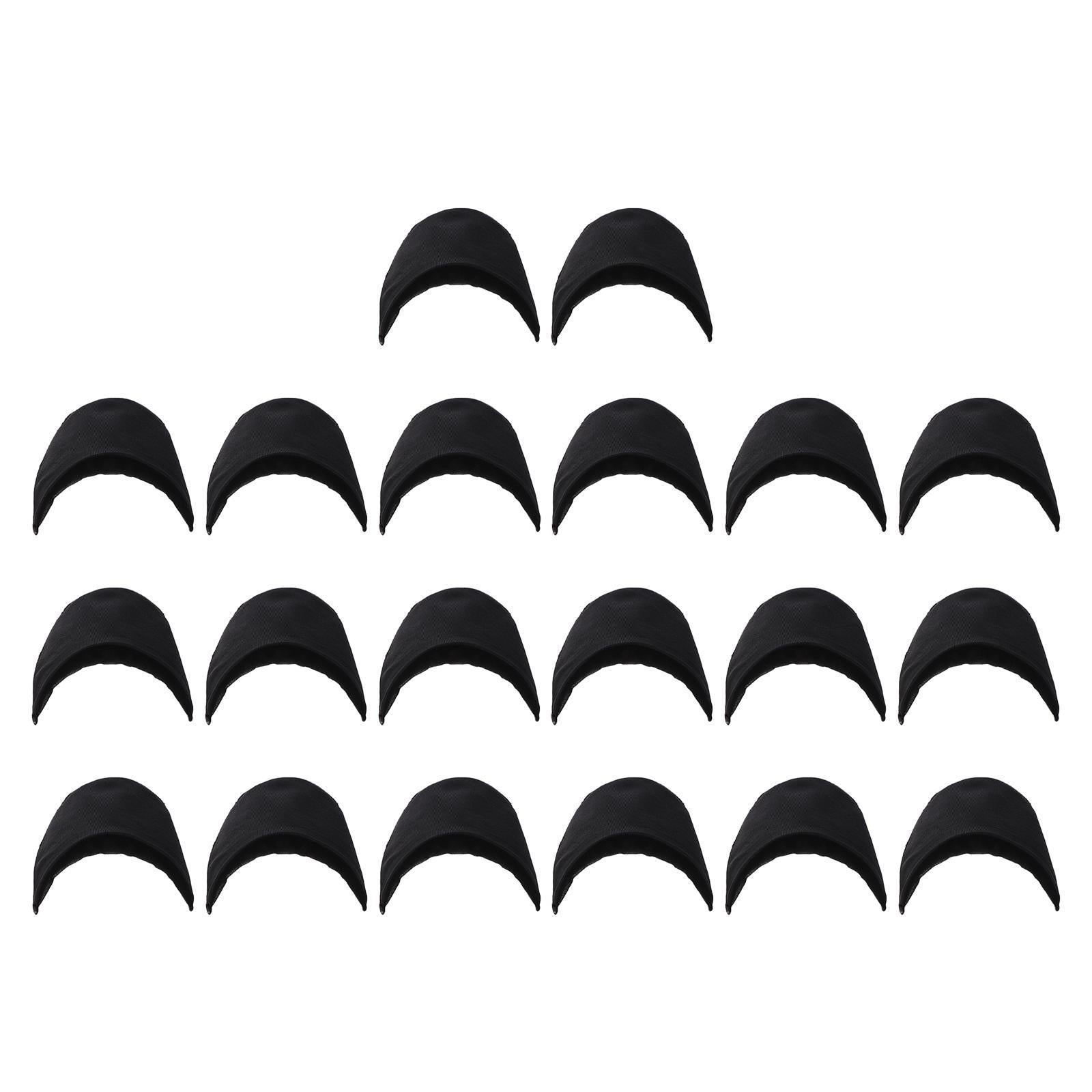 20 Pieces Sewing Shoulder Pads Fit for Shirt Practical for Shirt Men S
