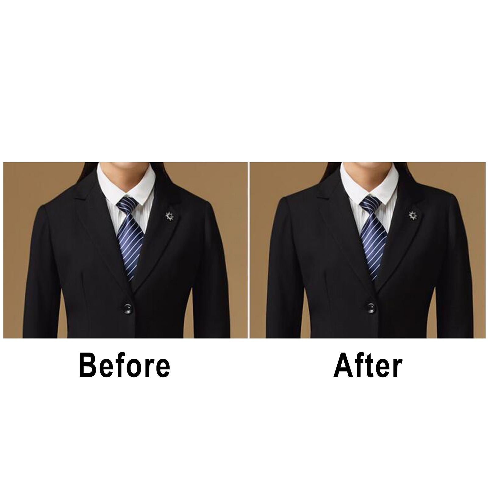 20 Pieces Sewing Shoulder Pads Fit for Shirt Practical for Shirt Men M