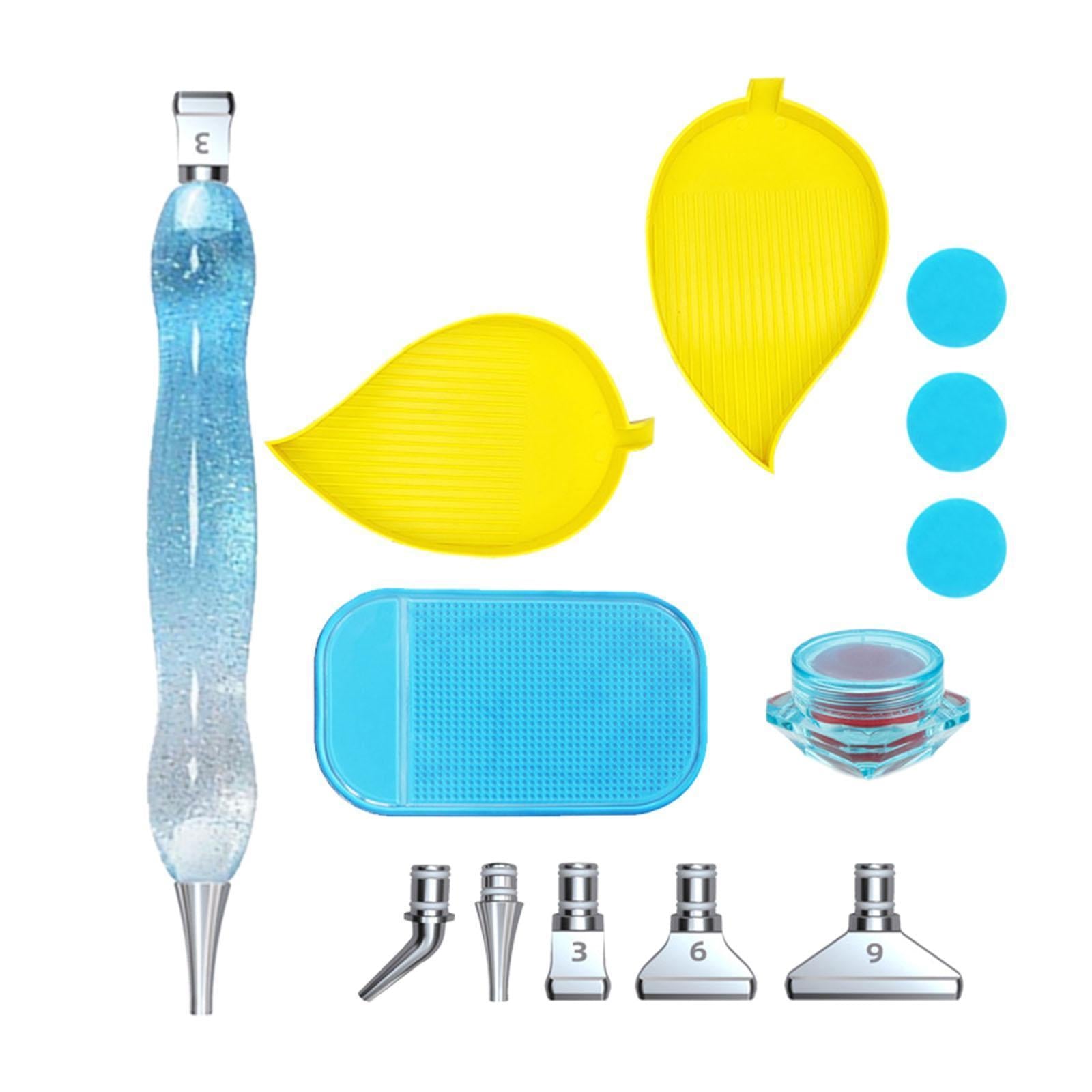 5D Resin Diamond Pen Point Drill Cross Stitch Embroidery Gradient green