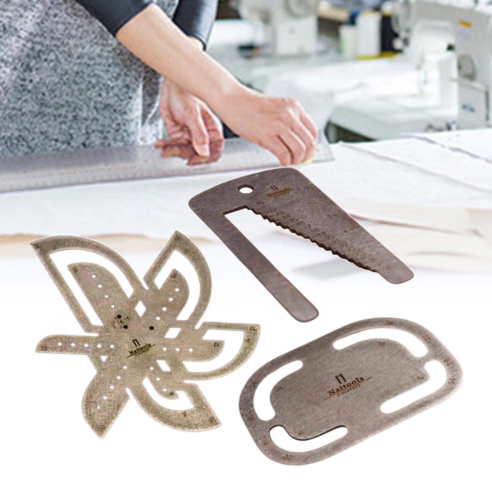 Watchband Ruler Stencil Template Belt Punch Auxiliary Tools  R3 to R28mm