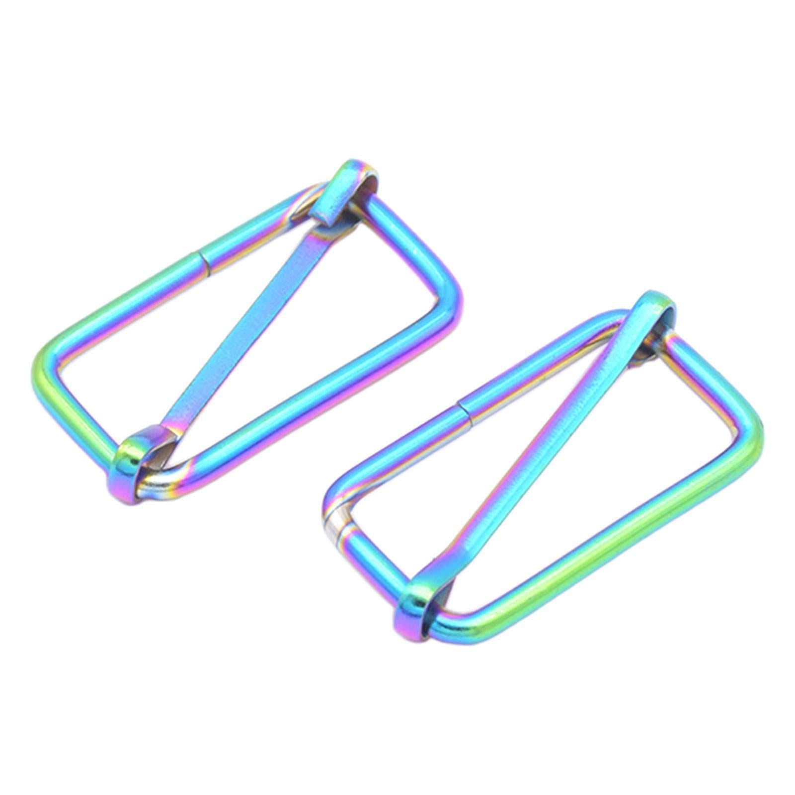 10pcs Buckle Adjustable Quick Release Replacement Clips  32x15.5mm Colorful