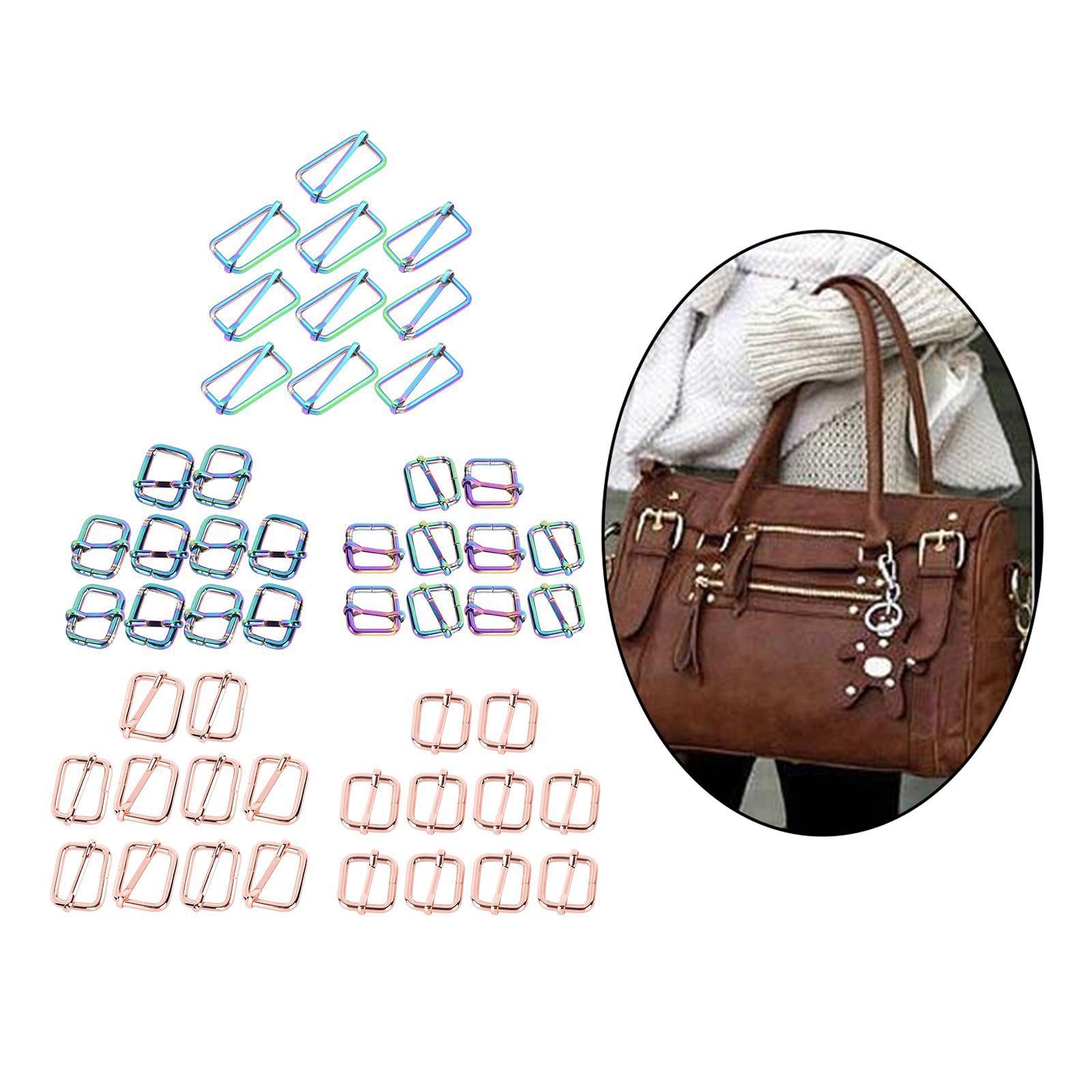 10pcs Buckle Adjustable Quick Release Replacement Clips  32x15.5mm Colorful