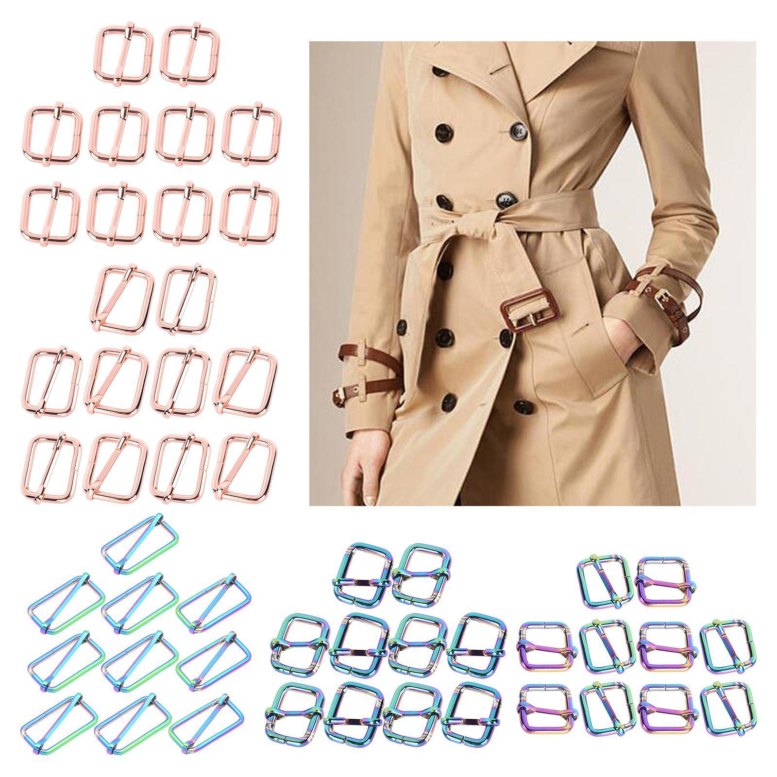 10pcs Buckle Adjustable Quick Release Replacement Clips  32x15.5mm Colorful