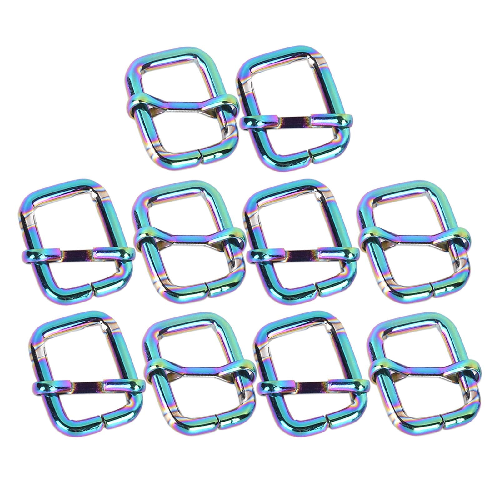 10pcs Buckle Adjustable Quick Release Replacement Clips  13x20mm Colorful