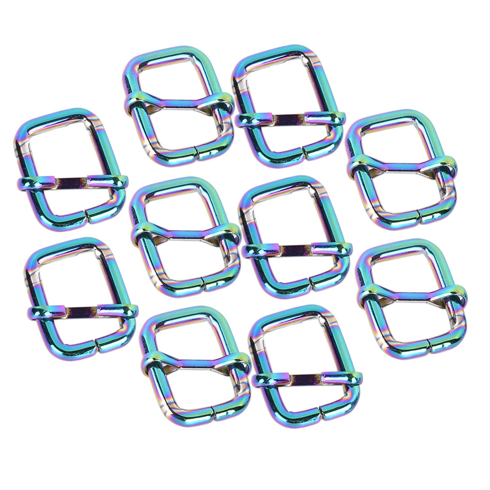 10pcs Buckle Adjustable Quick Release Replacement Clips  13x20mm Colorful