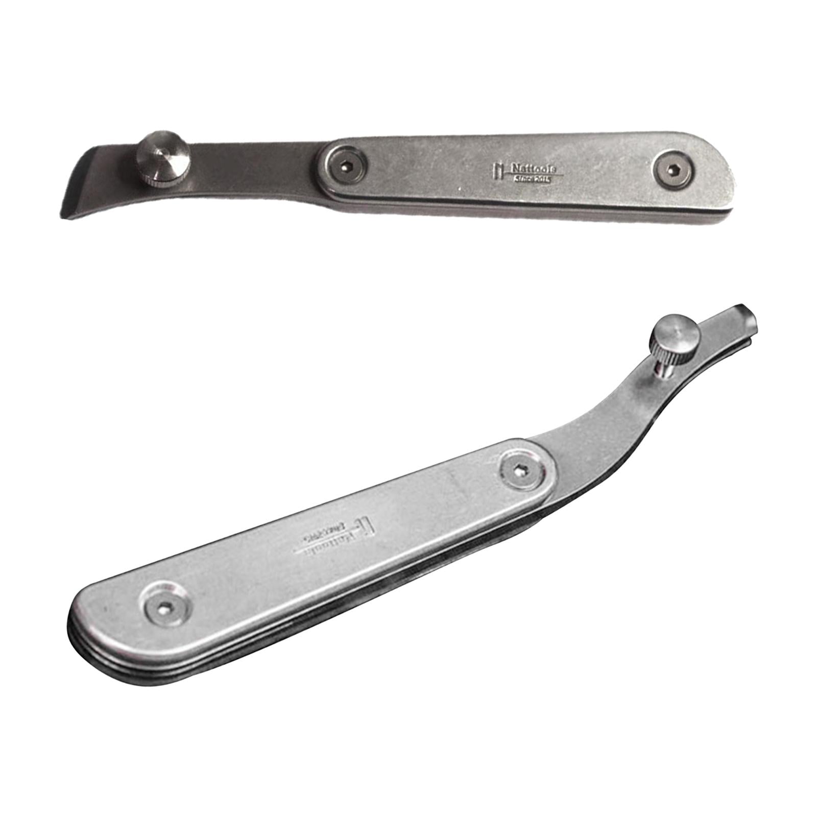 Stainless Steel Leather Edge Creaser Adjustable Leathercraft Crimping Tool Edge Trimmer