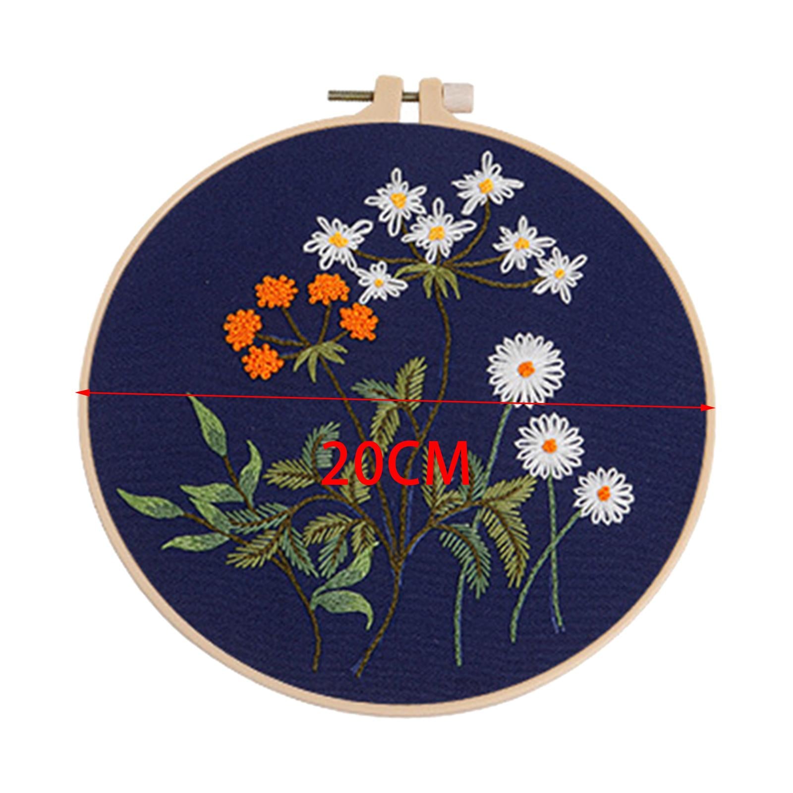 Embroidery Kit Cross Stitch Flowers Manual for Beginners Fragrant Flowers 1