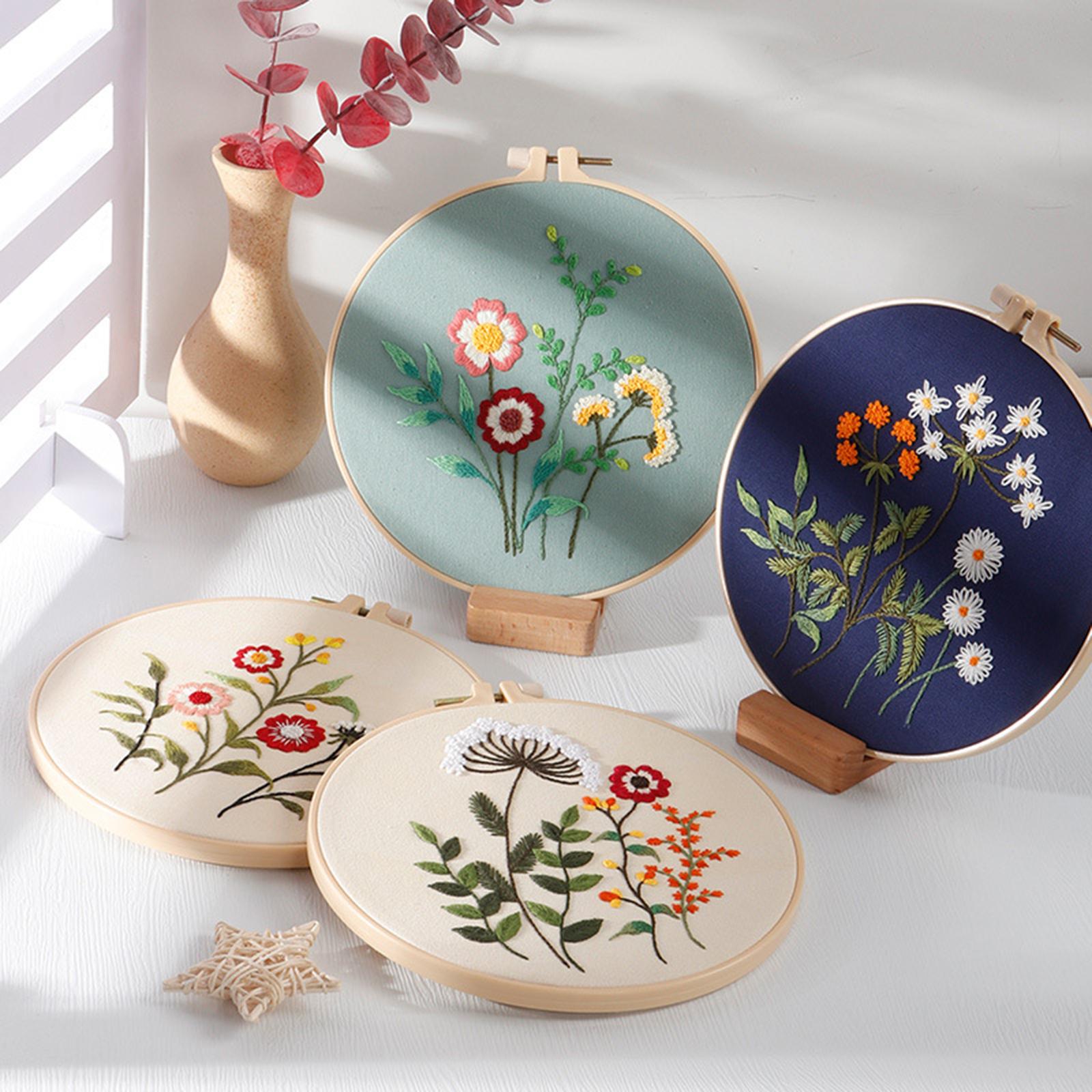 Embroidery Kit Cross Stitch Flowers Manual for Beginners Fragrant Flowers 2