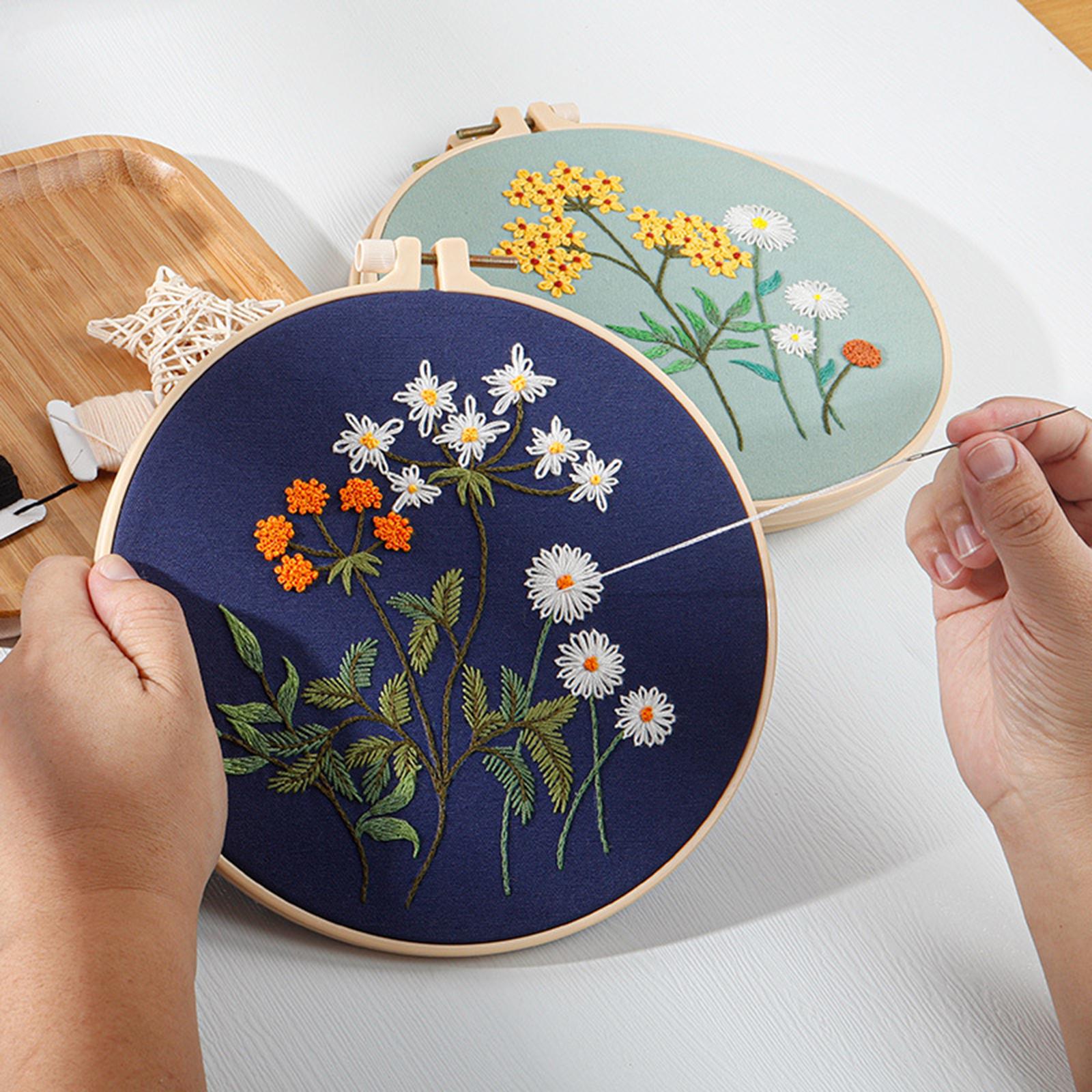 Embroidery Kit Cross Stitch Flowers Manual for Beginners Fragrant Flowers 2