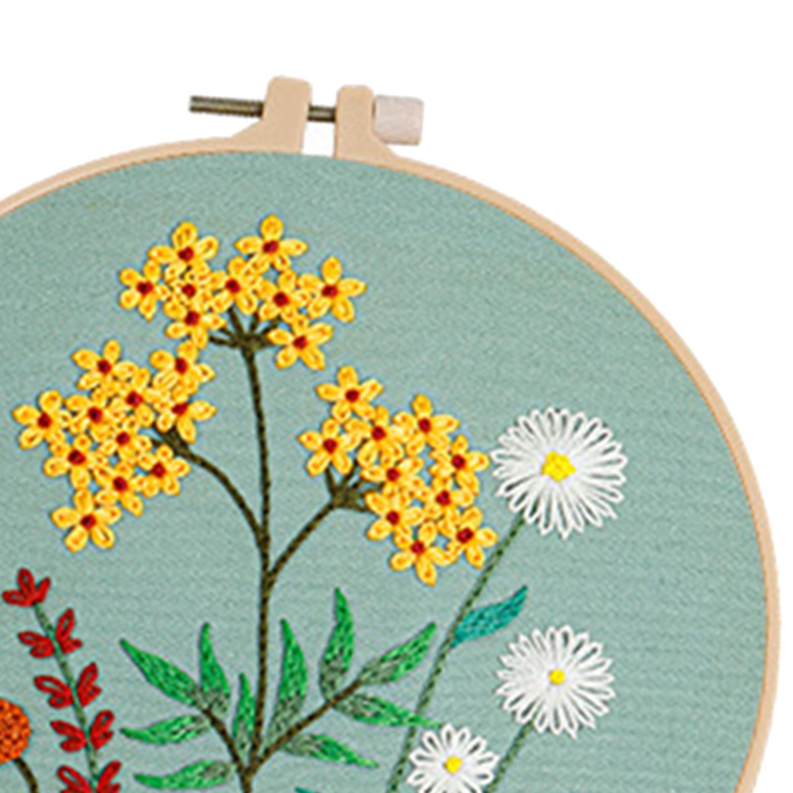 Embroidery Kit Cross Stitch Flowers Manual for Beginners Fragrant Flowers 2