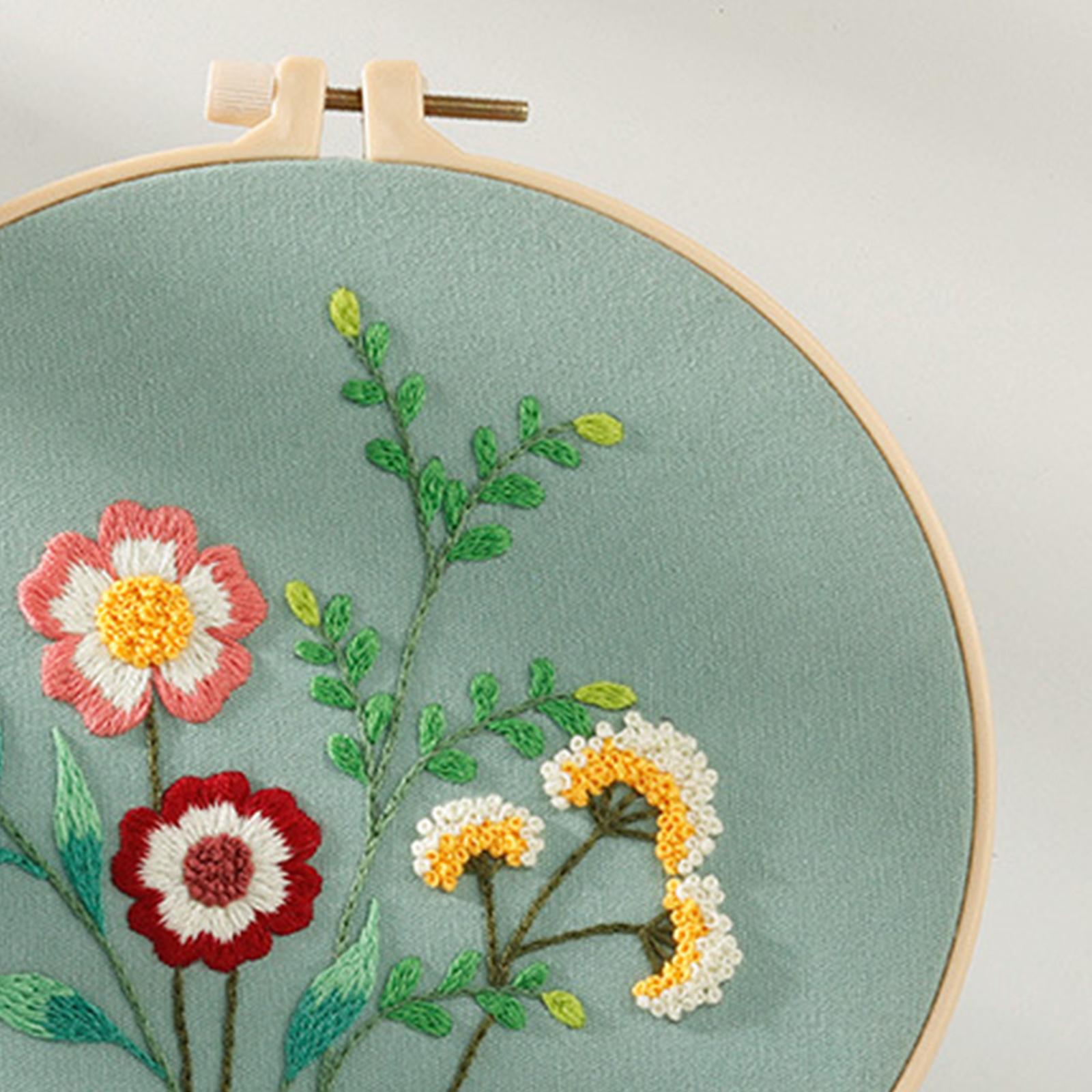 Embroidery Kit Cross Stitch Flowers Manual for Beginners Fragrant Flowers 3