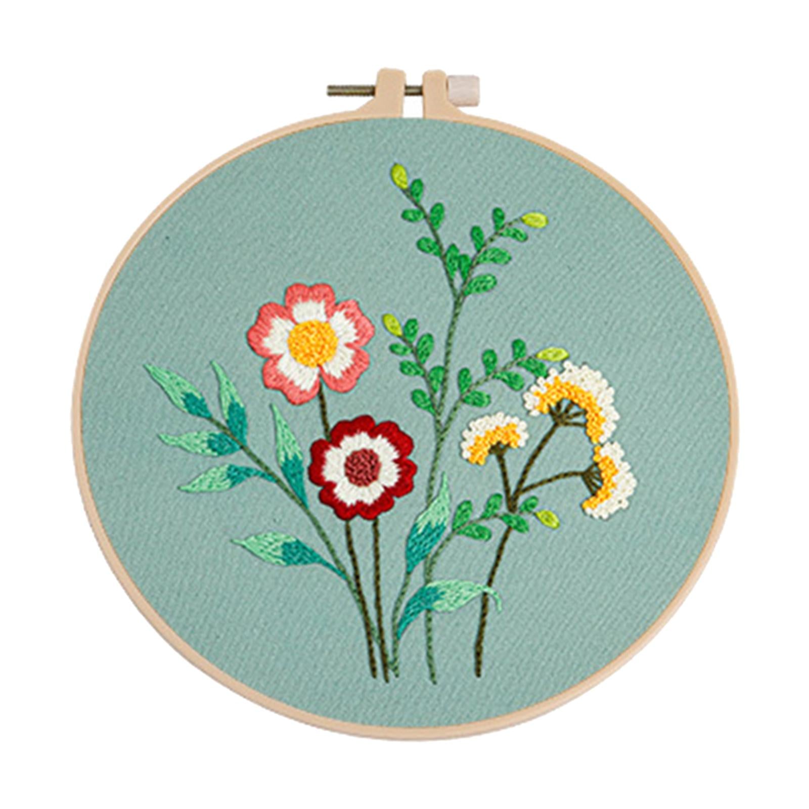 Embroidery Kit Cross Stitch Flowers Manual for Beginners Fragrant Flowers 3