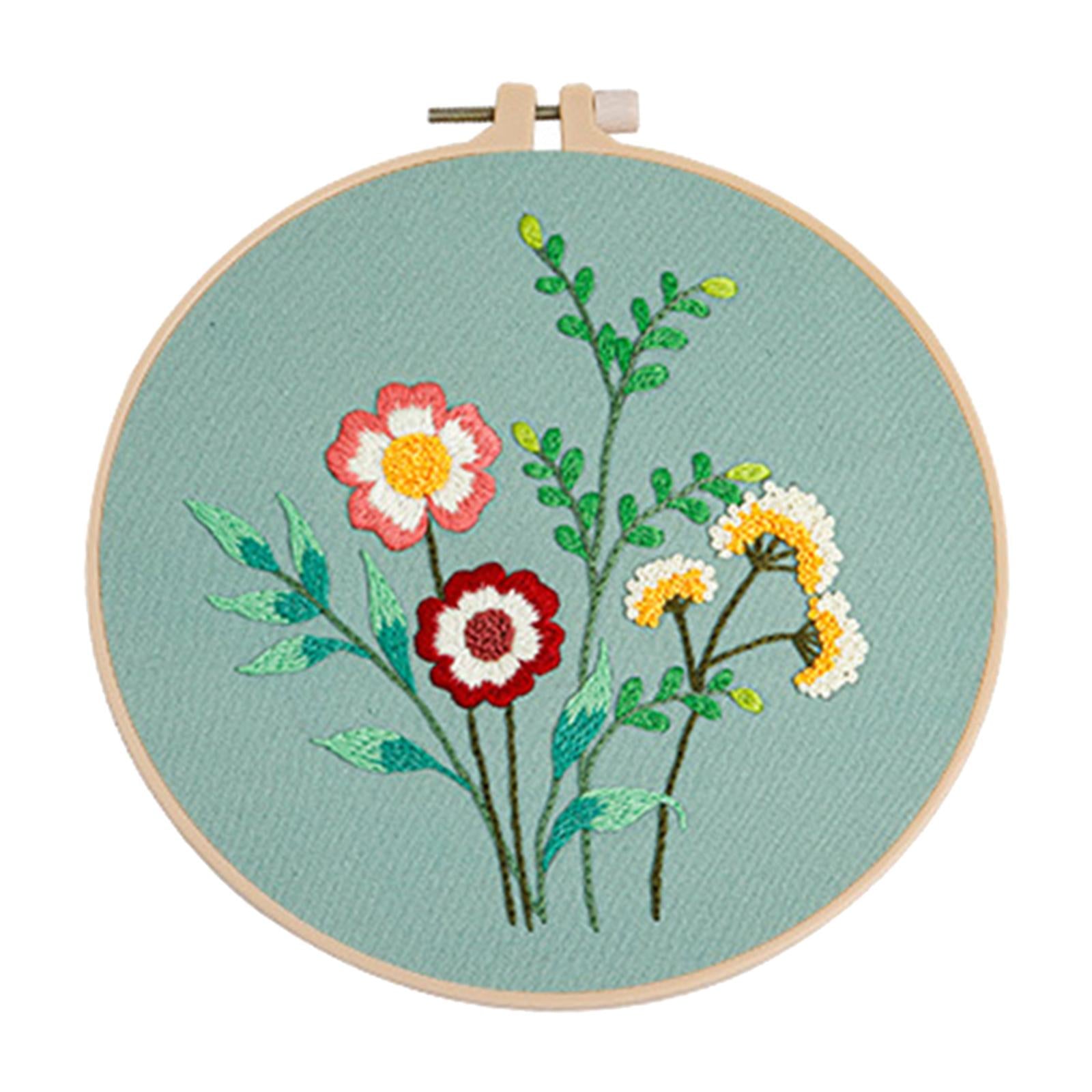 Embroidery Kit Cross Stitch Flowers Manual for Beginners Fragrant Flowers 3
