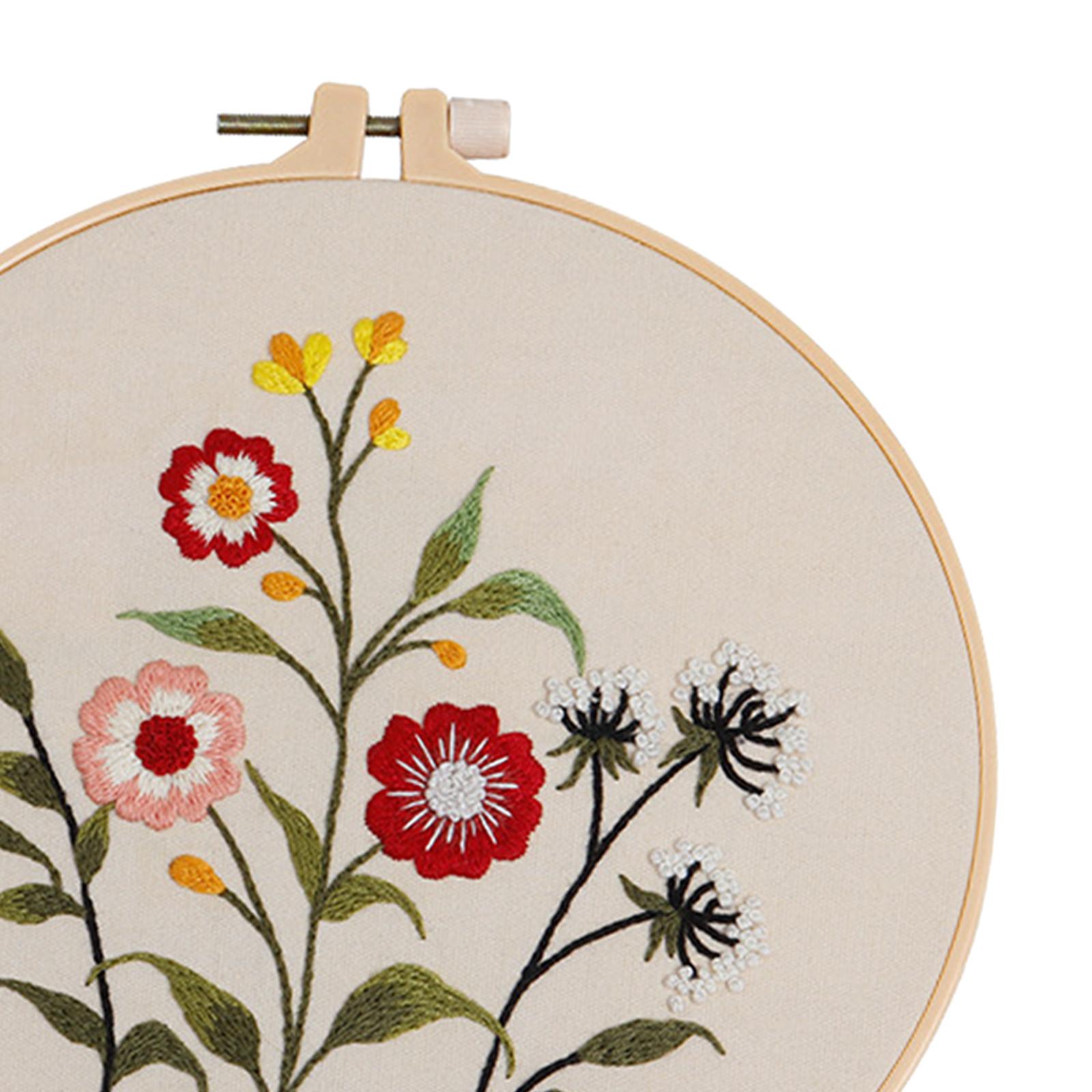 Embroidery Kit Cross Stitch Flowers Manual for Beginners Fragrant Flowers 4
