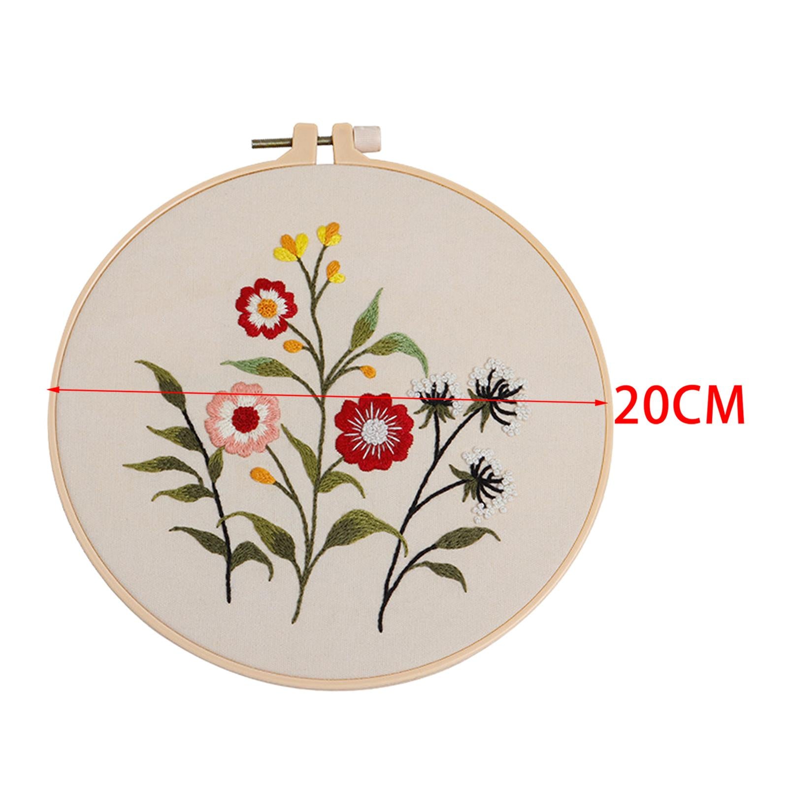 Embroidery Kit Cross Stitch Flowers Manual for Beginners Fragrant Flowers 4