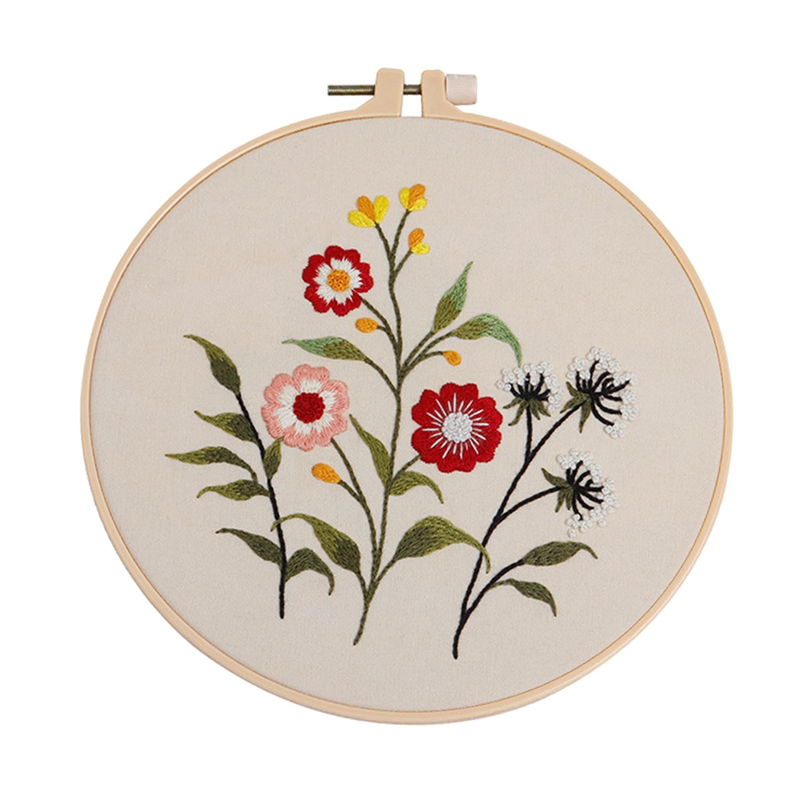 Embroidery Kit Cross Stitch Flowers Manual for Beginners Fragrant Flowers 4
