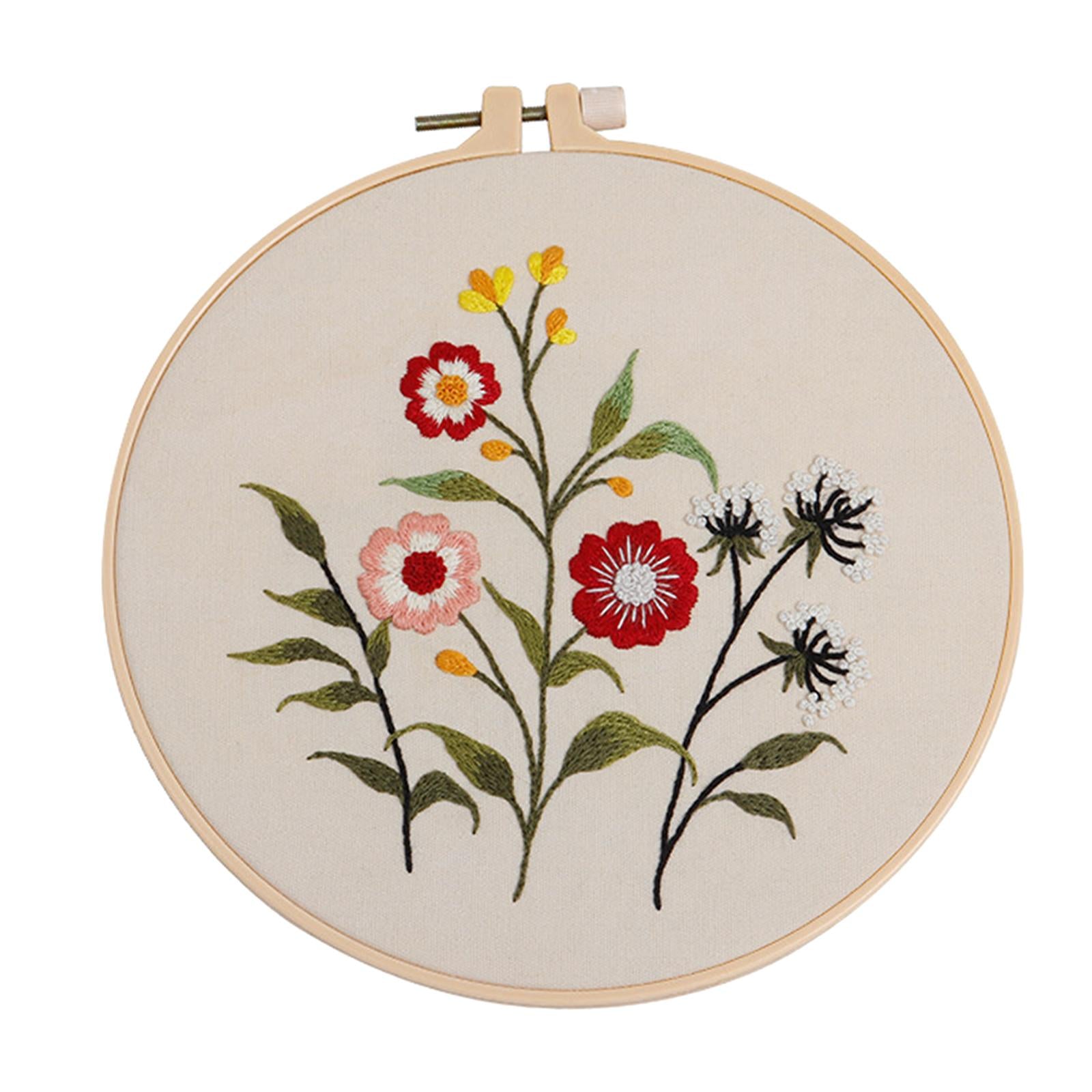 Embroidery Kit Cross Stitch Flowers Manual for Beginners Fragrant Flowers 4