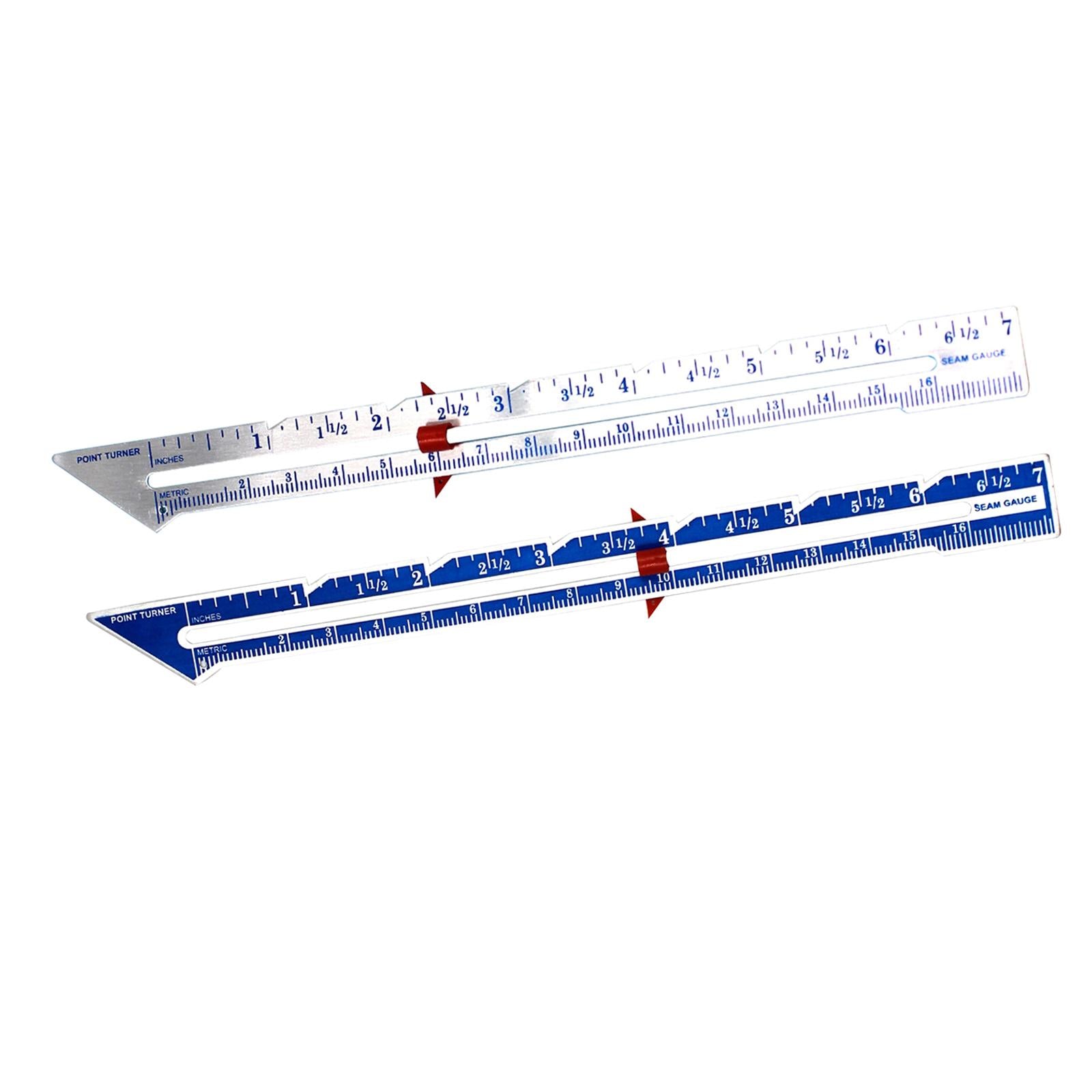 Machine 8 Knitting Gauge Perfect for Hems Sewing Essential Tool  Silver"