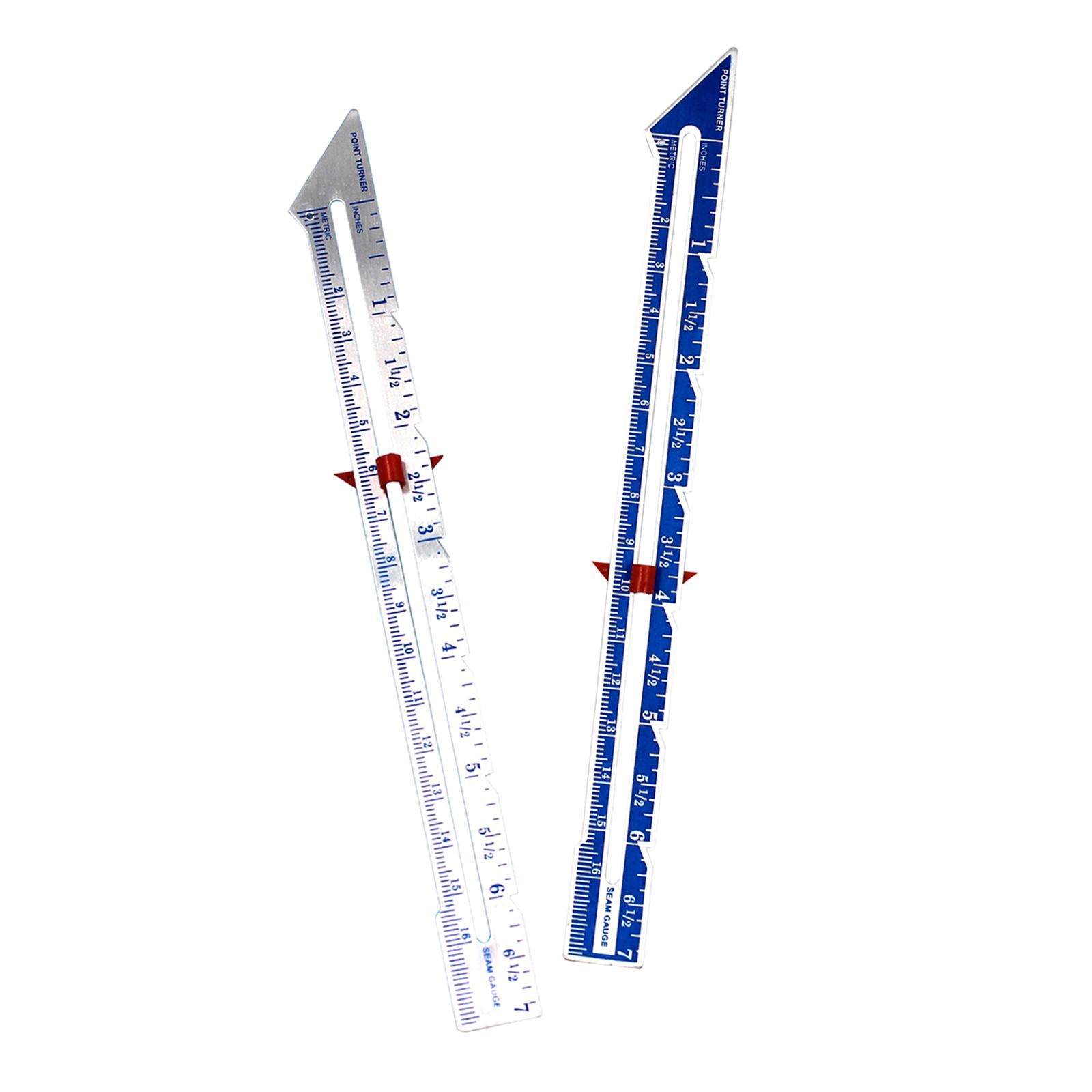Machine 8 Knitting Gauge Perfect for Hems Sewing Essential Tool  Silver"