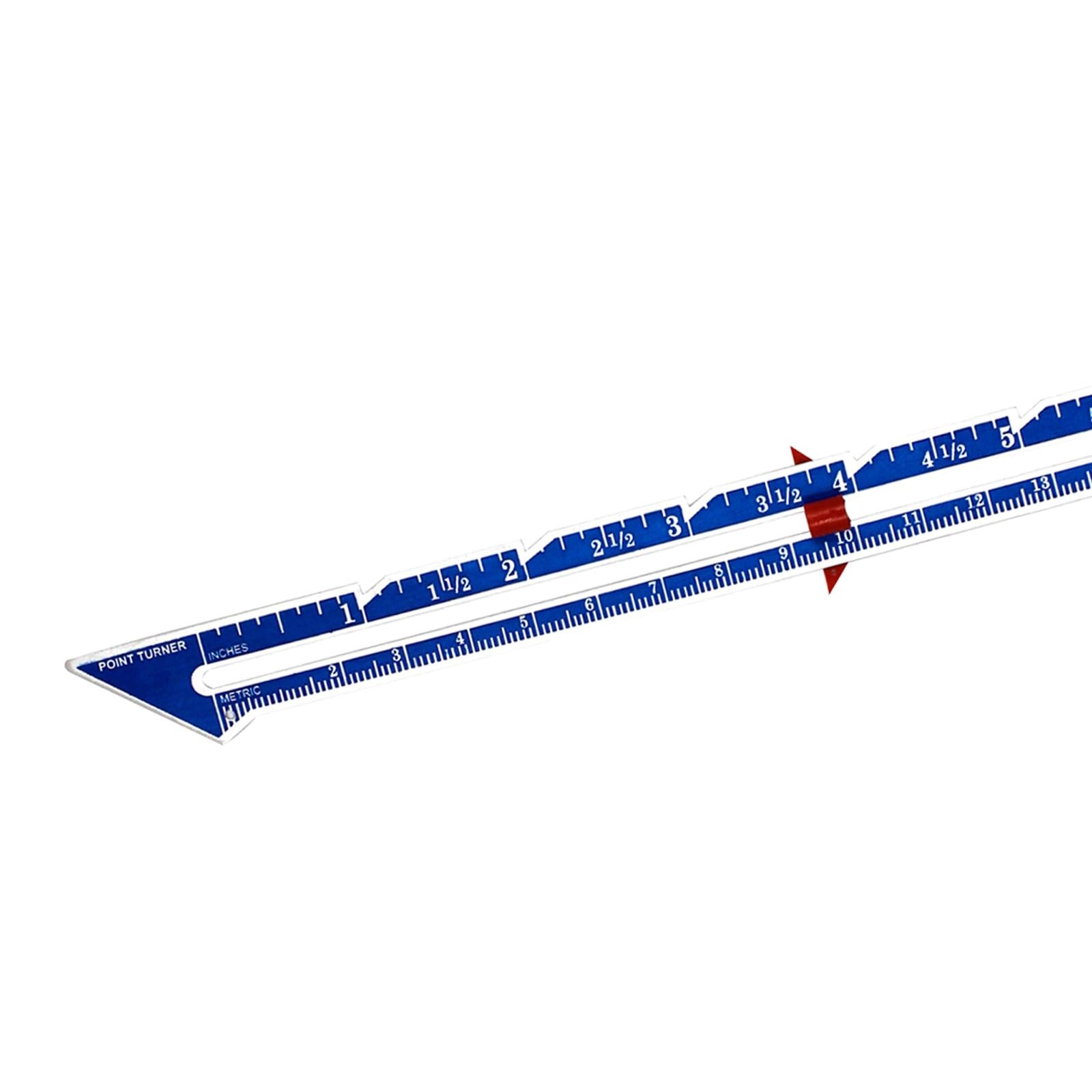 Machine 8 Knitting Gauge Perfect for Hems Sewing Essential Tool  Blue"