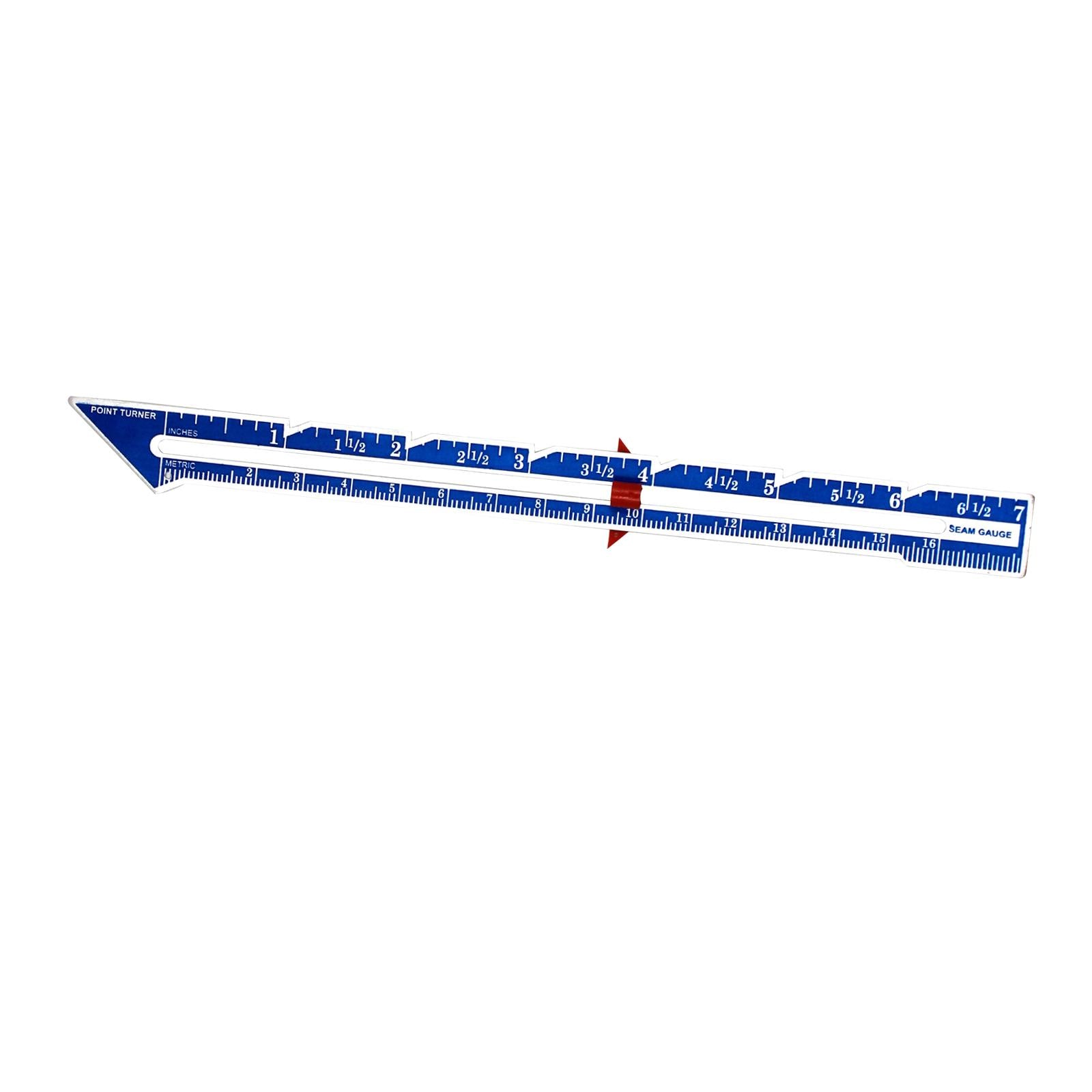 Machine 8 Knitting Gauge Perfect for Hems Sewing Essential Tool  Blue"