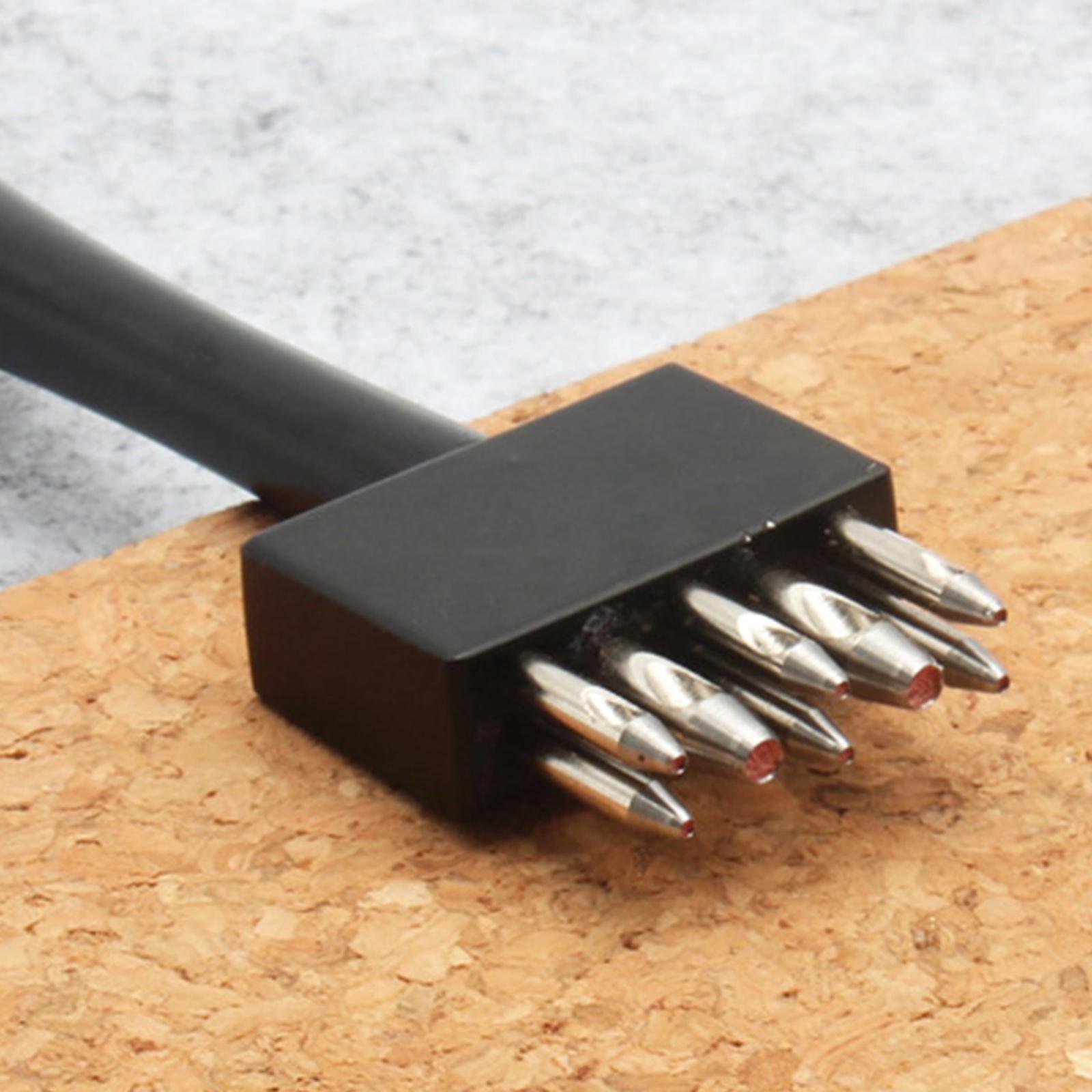 Prong Punch Hole Punch Cutter Jewelry Making Watch Straps Stitching 8 Prong