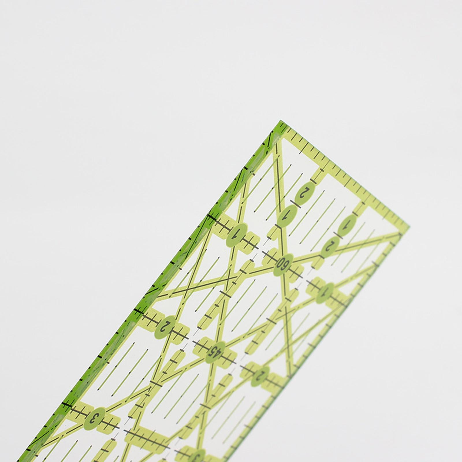 Quilting Template Acrylic Patchwork Sewing Frame Ruler DIY Crafts Measure