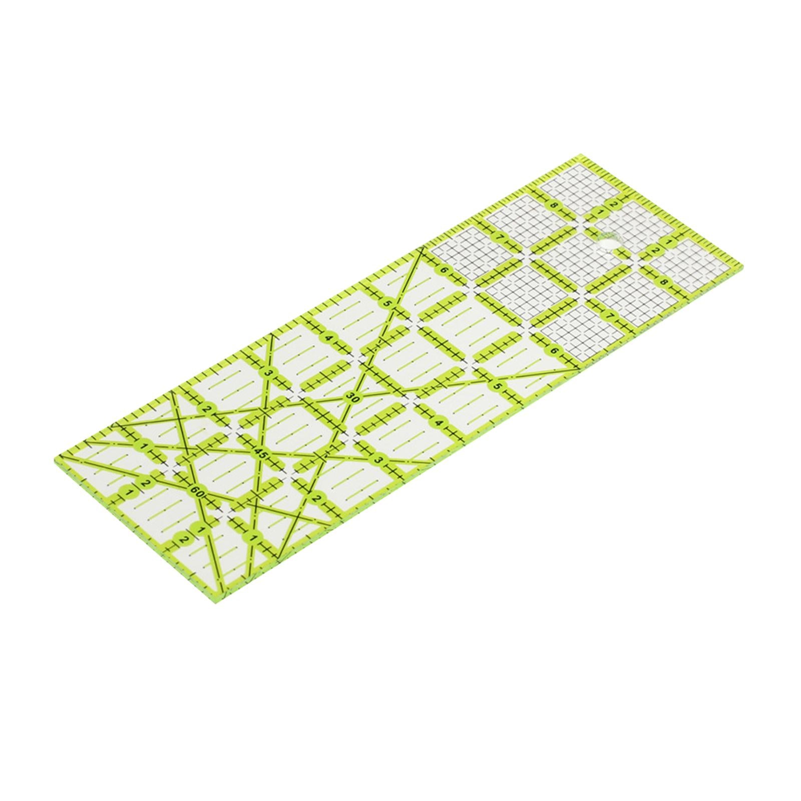 Quilting Template Acrylic Patchwork Sewing Frame Ruler DIY Crafts Measure