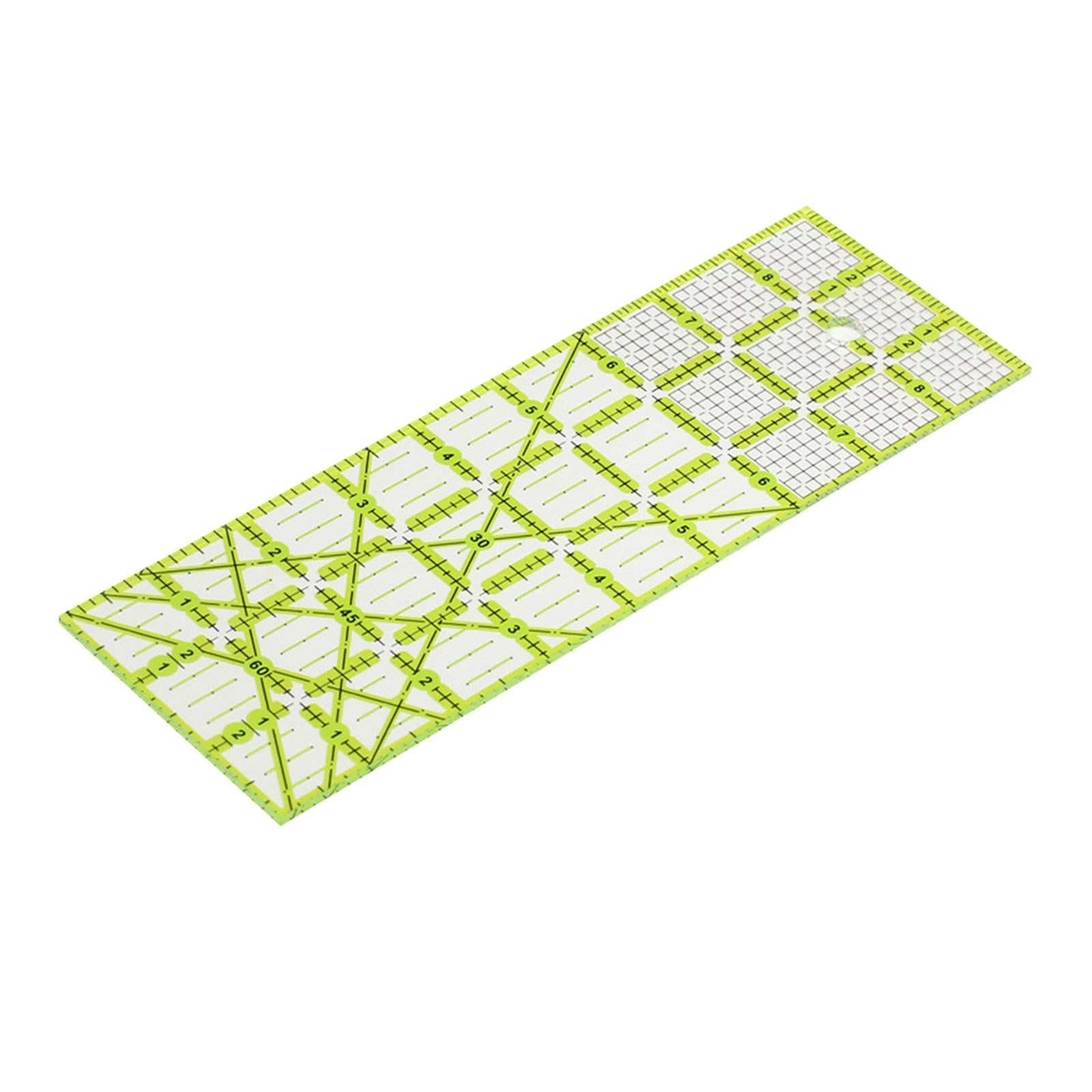 Quilting Template Acrylic Patchwork Sewing Frame Ruler DIY Crafts Measure