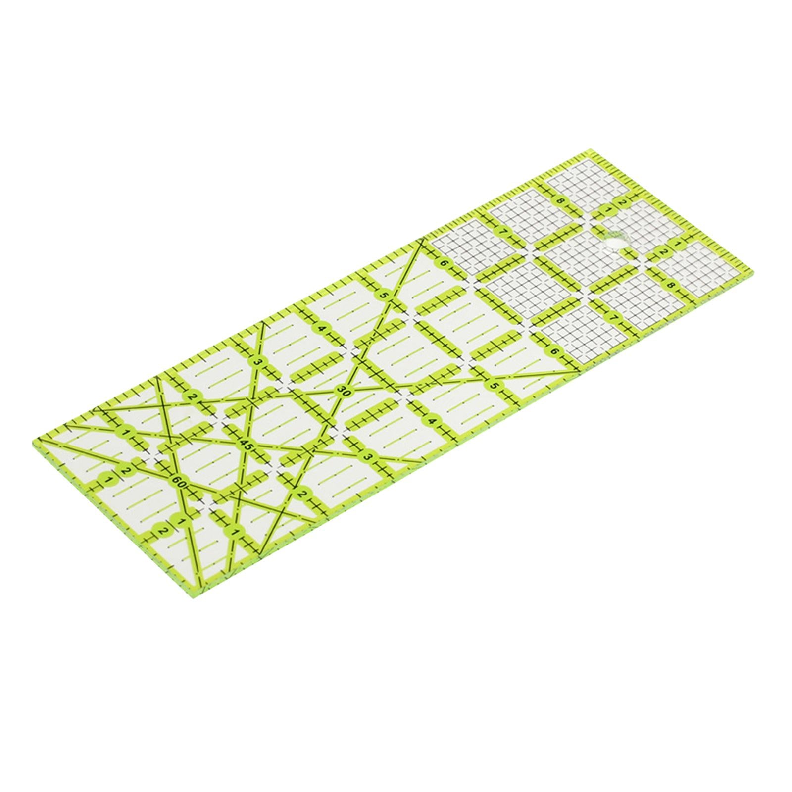 Quilting Template Acrylic Patchwork Sewing Frame Ruler DIY Crafts Measure