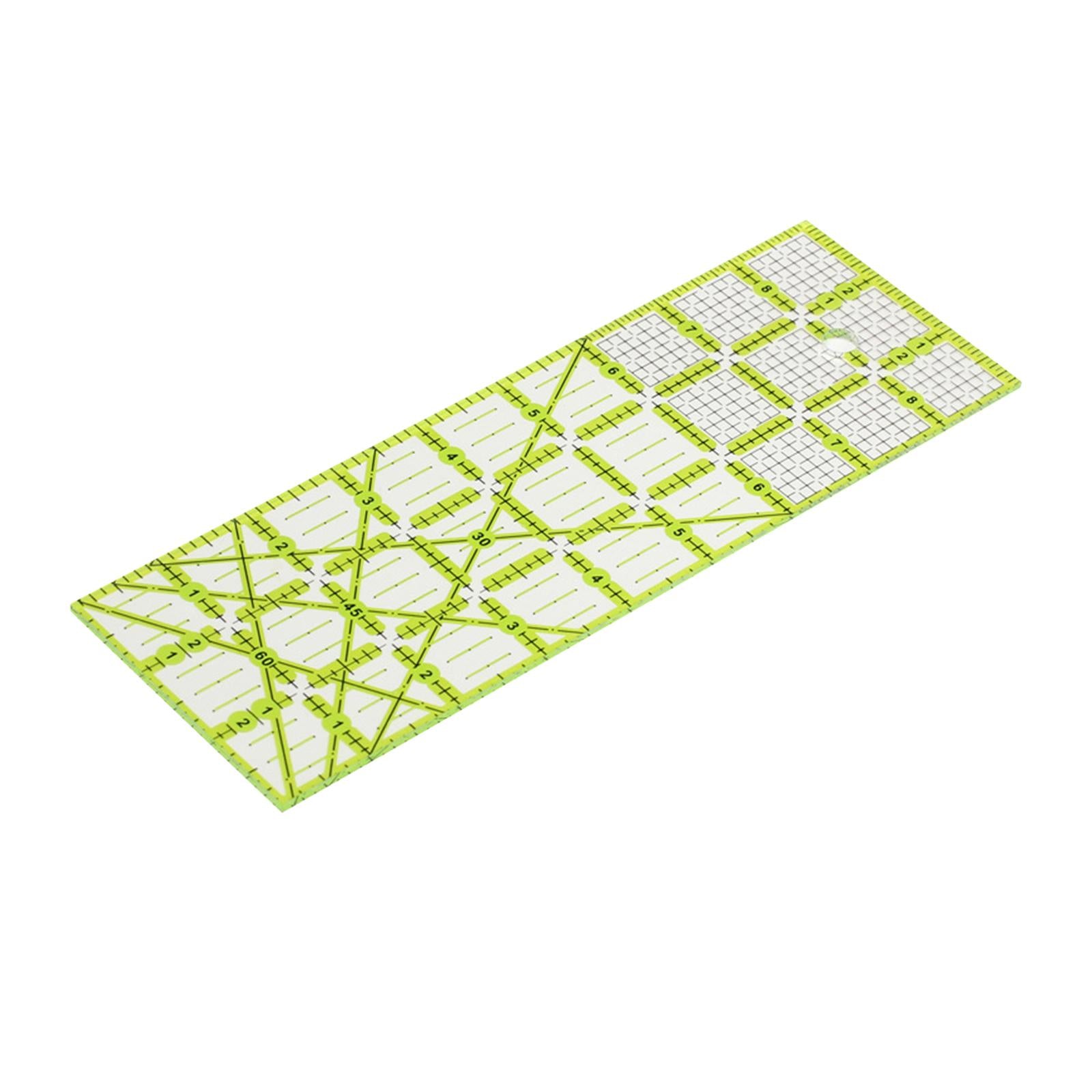 Quilting Template Acrylic Patchwork Sewing Frame Ruler DIY Crafts Measure