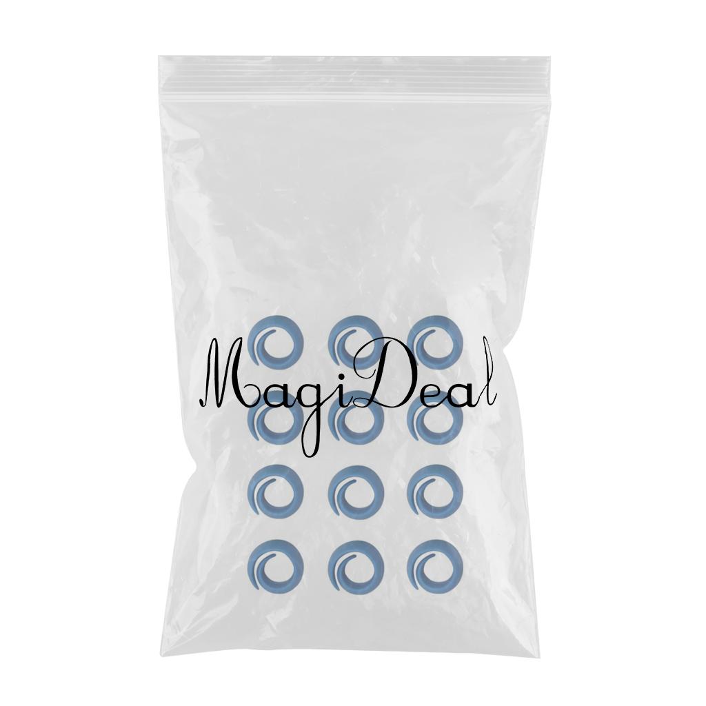 12 Pieces Sewing Thread Spools Saver Thread Holder Sewing Tool Accessory Blue