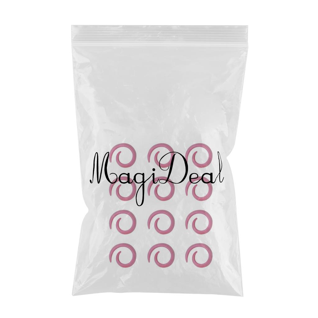 12 Pieces Sewing Thread Spools Saver Thread Holder Sewing Tool Accessory Pink