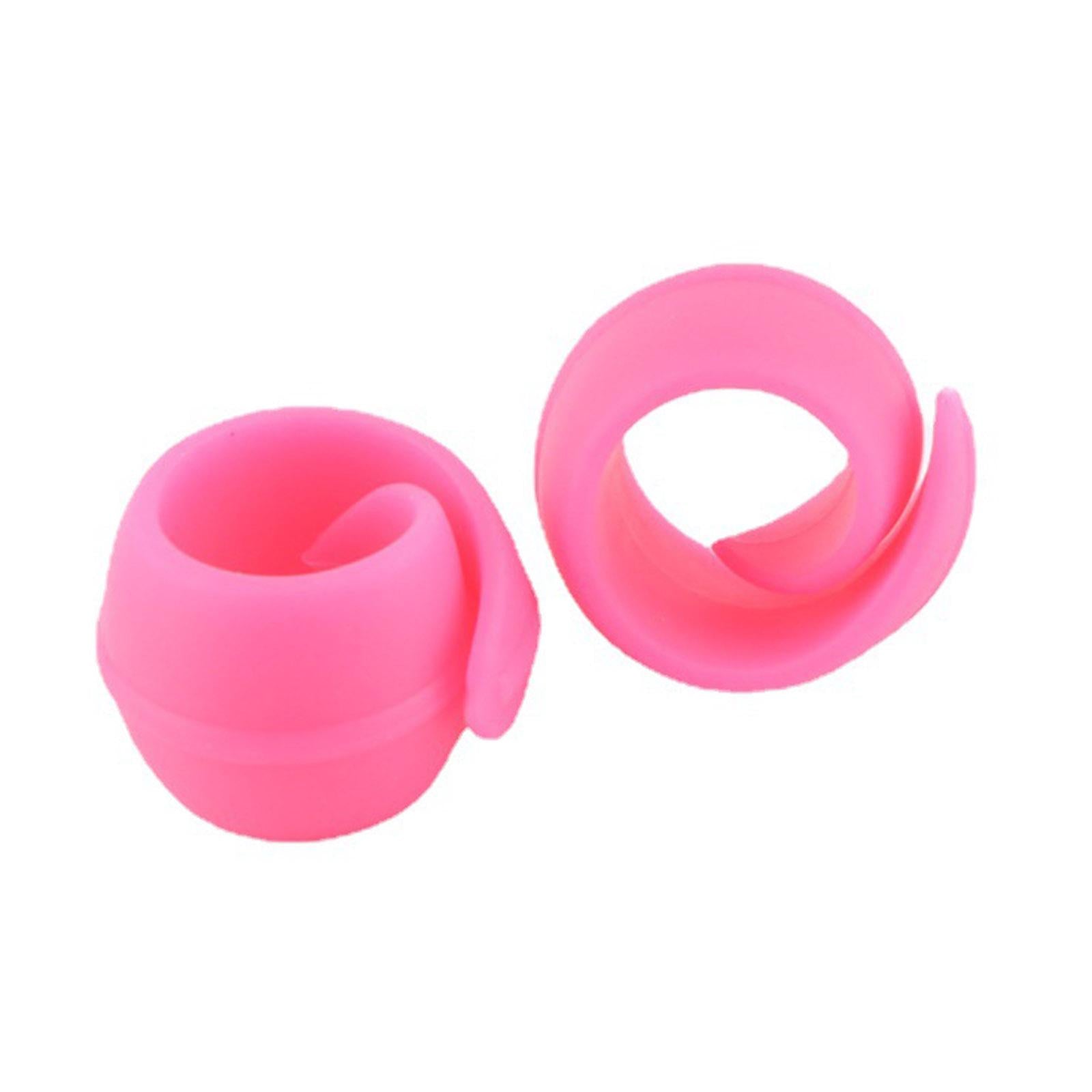 12 Pieces Sewing Thread Spools Saver Thread Holder Sewing Tool Accessory Pink