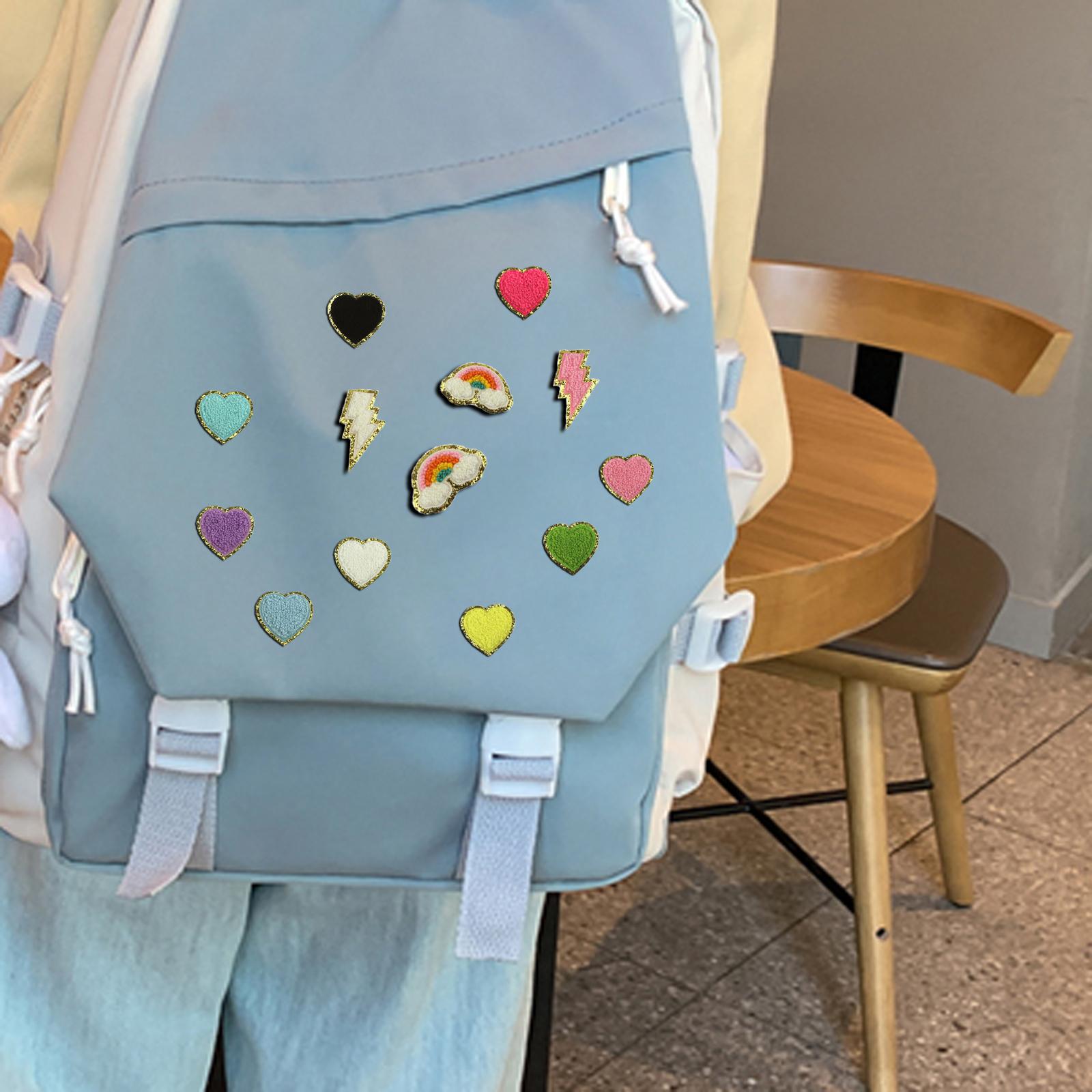 Iron On Embroidered Patches Clothes Stickers Applique Clothing Hats Stickers 27pcs