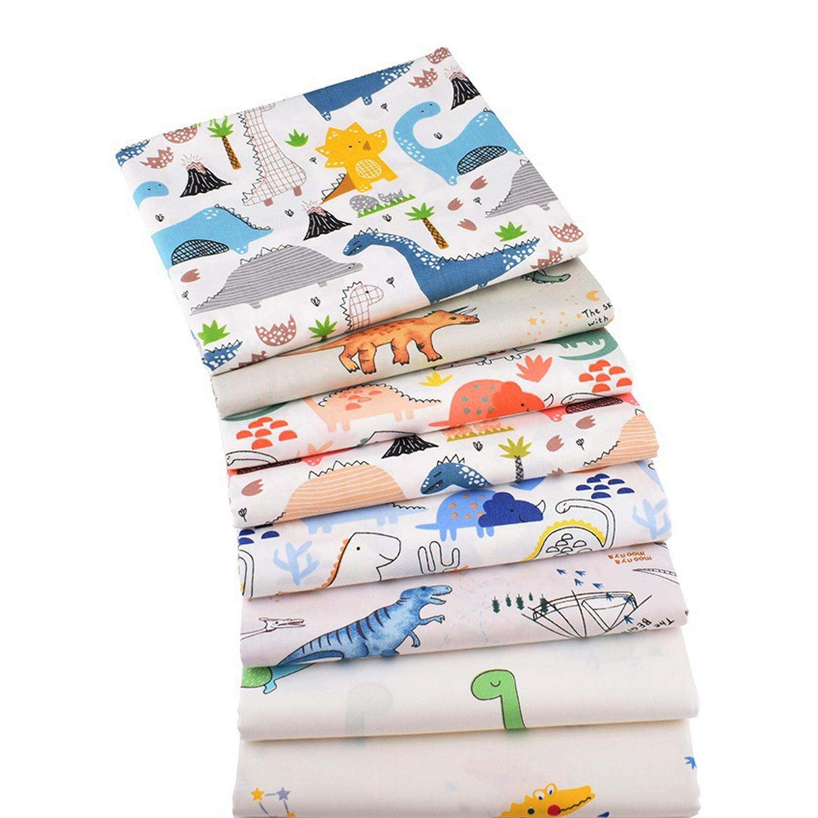 44Pcs Fat Quarters Fabric Bundle Sewing Floral Printed Quilt Material Craft
