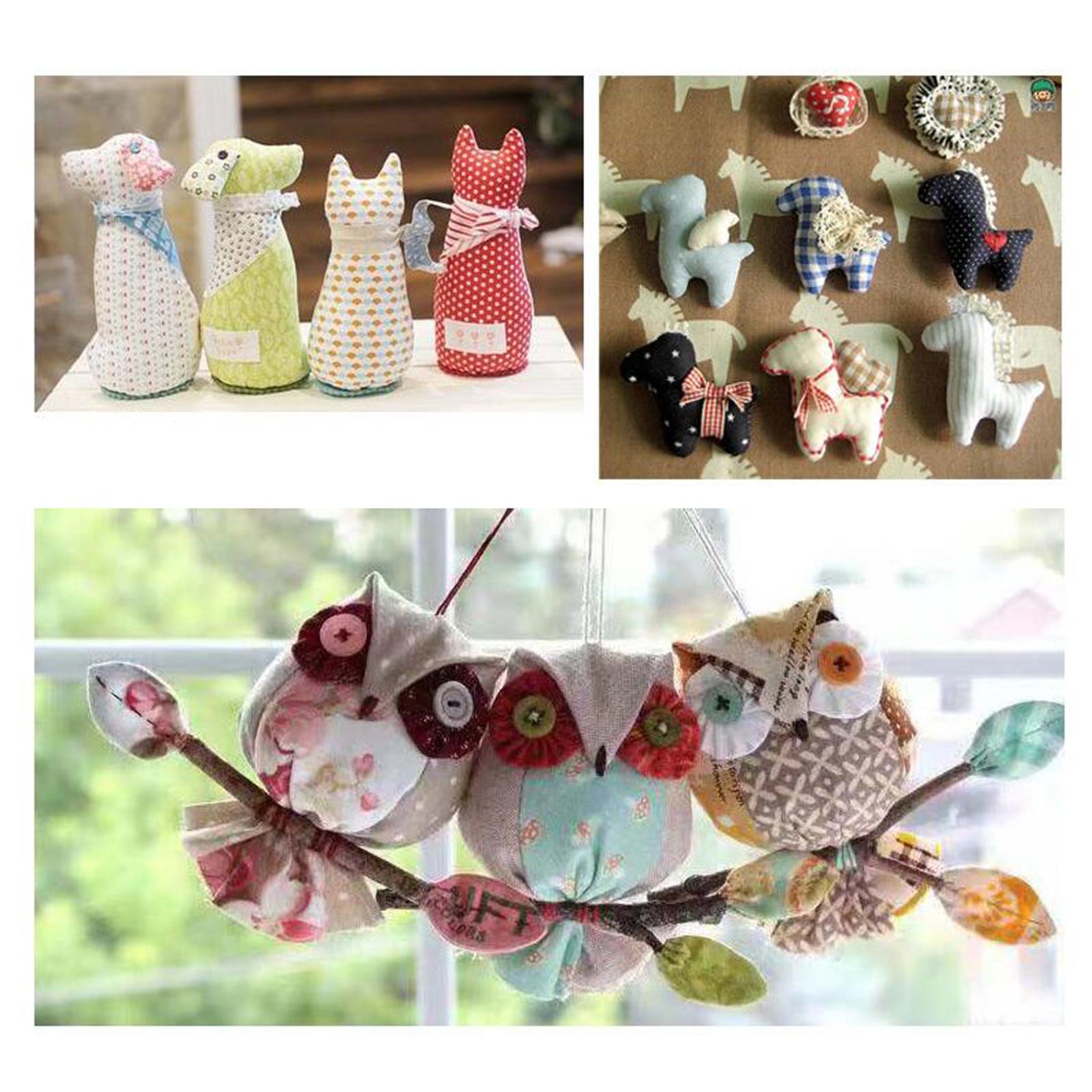 44Pcs Fat Quarters Fabric Bundle Sewing Floral Printed Quilt Material Craft