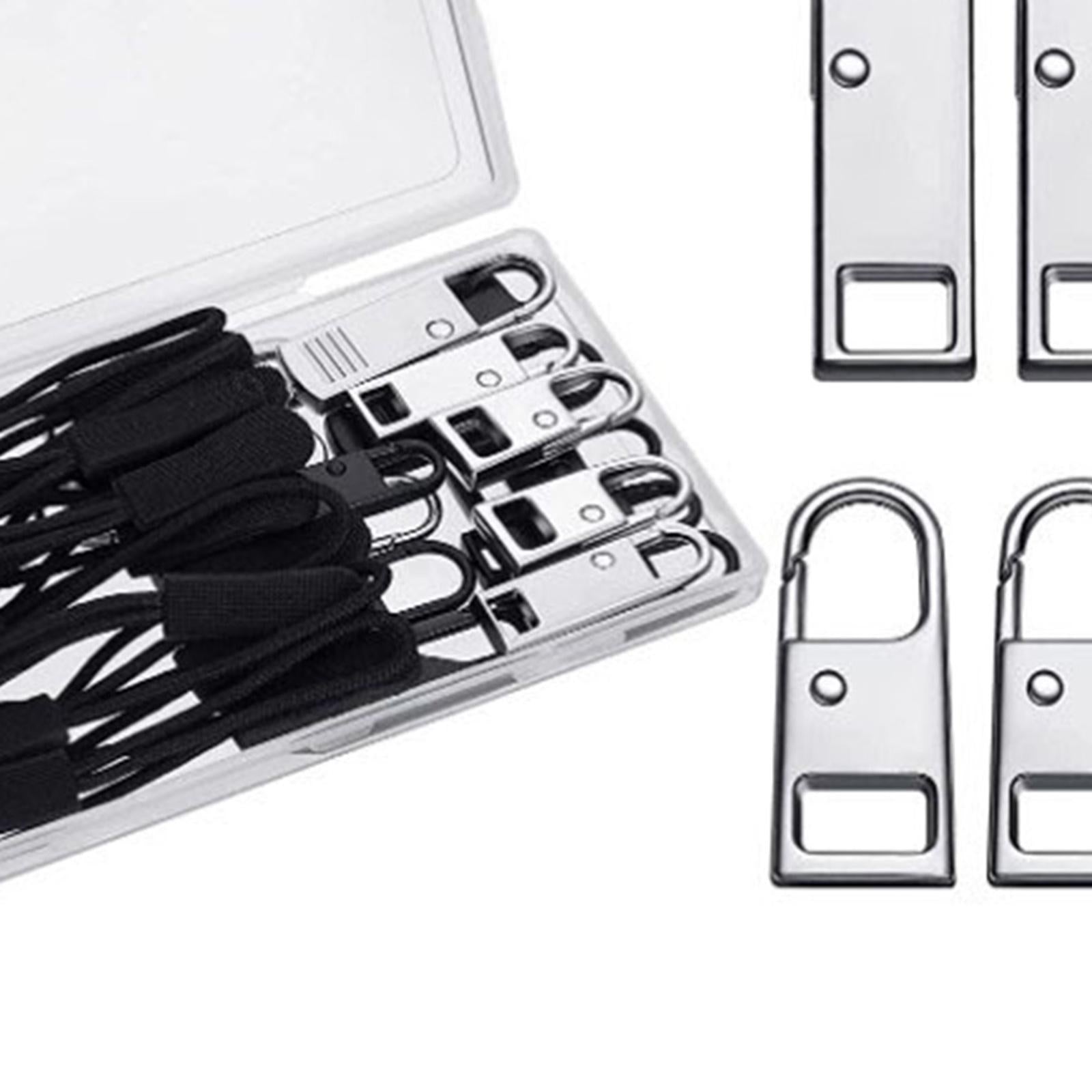 32 Pieces Zipper Pull Detachable Zipper Puller for Coat Boots 2 Colors
