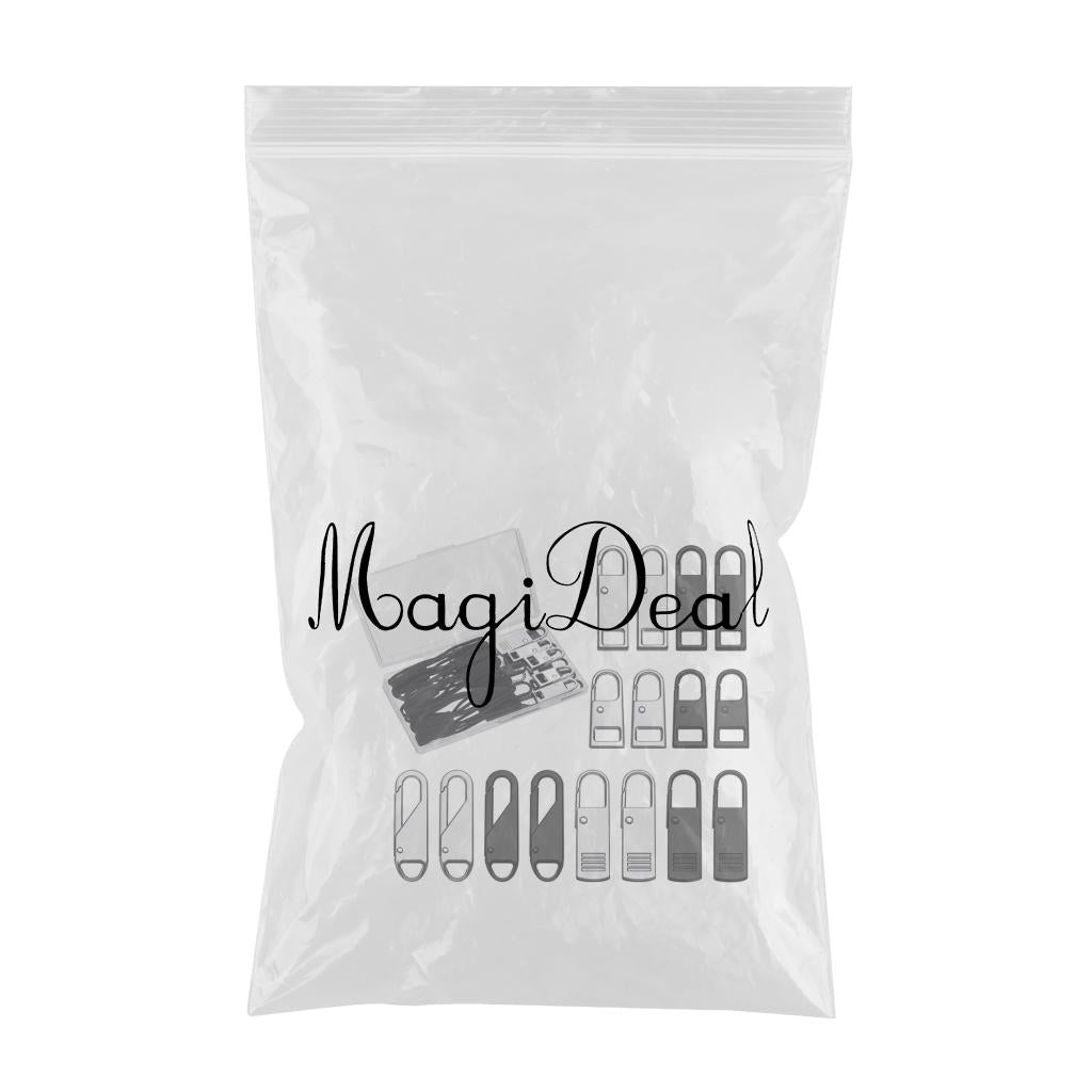 32 Pieces Zipper Pull Detachable Zipper Puller for Coat Boots 2 Colors