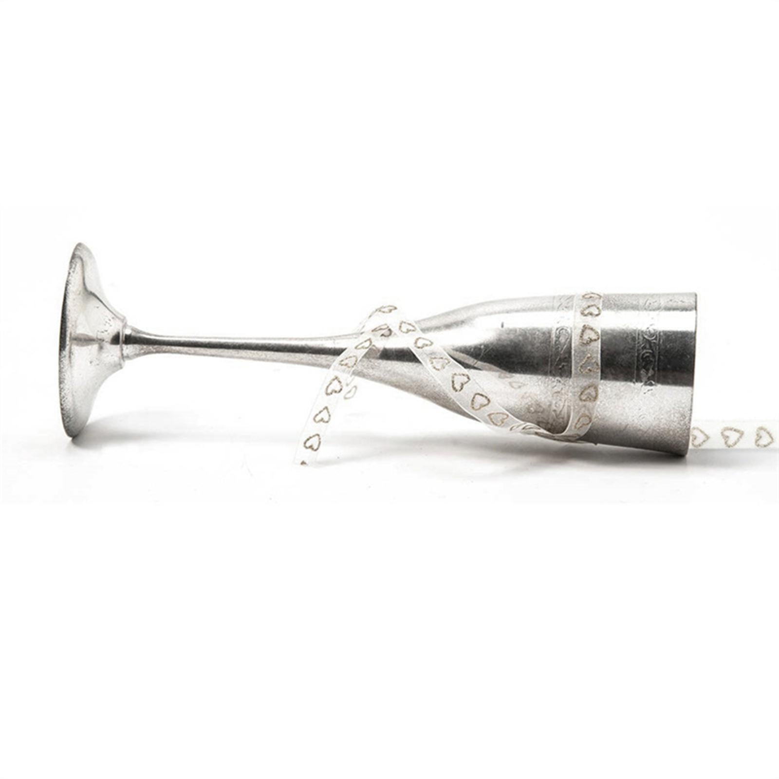 Valentine's Day Assorted Heart Printed Ribbons for DIY Holiday Wedding 5 Rolls