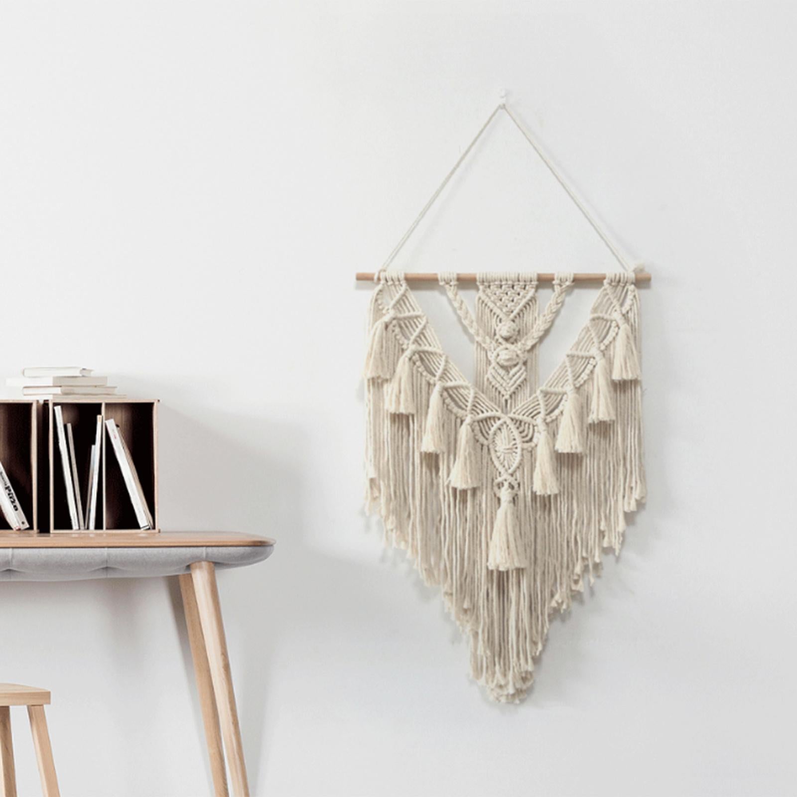 3x Wood Weaving Loom Kit with Needle Multi-Craft DIY Kids Adult Weaver Tool