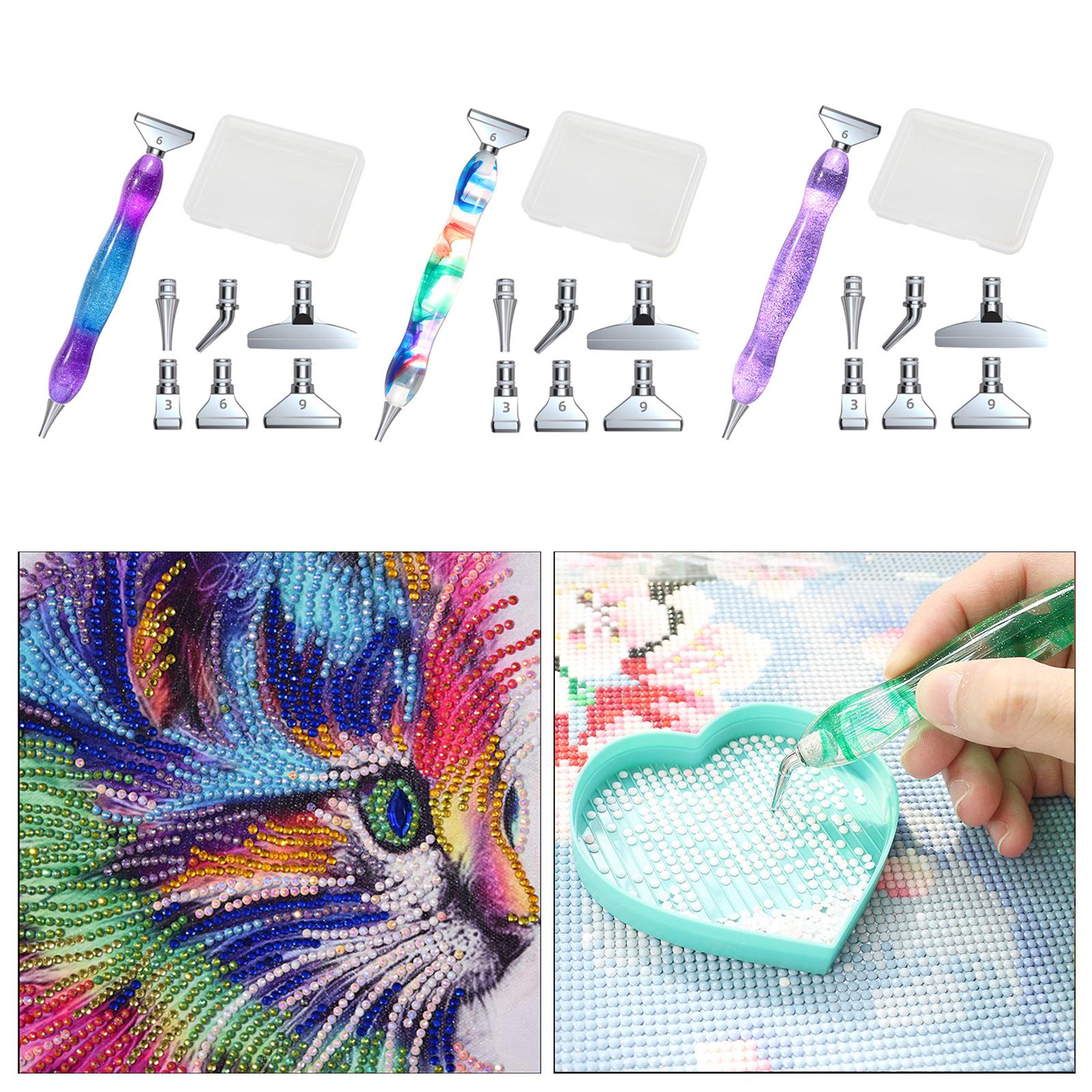 Diamond Painting Pen Kit Cross-Stitch Tool Cross Stitch Crafts Purple Sky