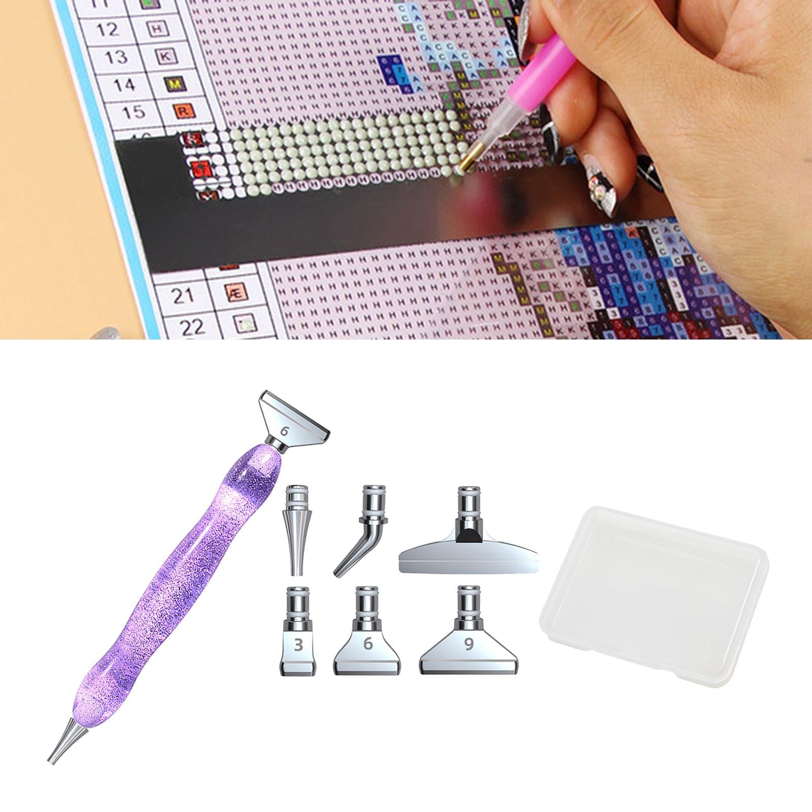 Diamond Painting Pen Kit Cross-Stitch Tool Cross Stitch Crafts Purple