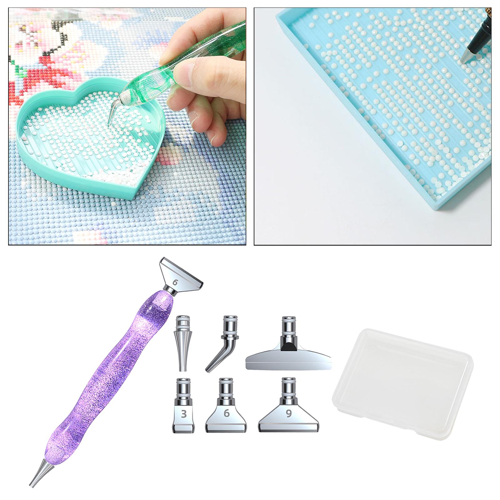 Diamond Painting Pen Kit Cross-Stitch Tool Cross Stitch Crafts Purple